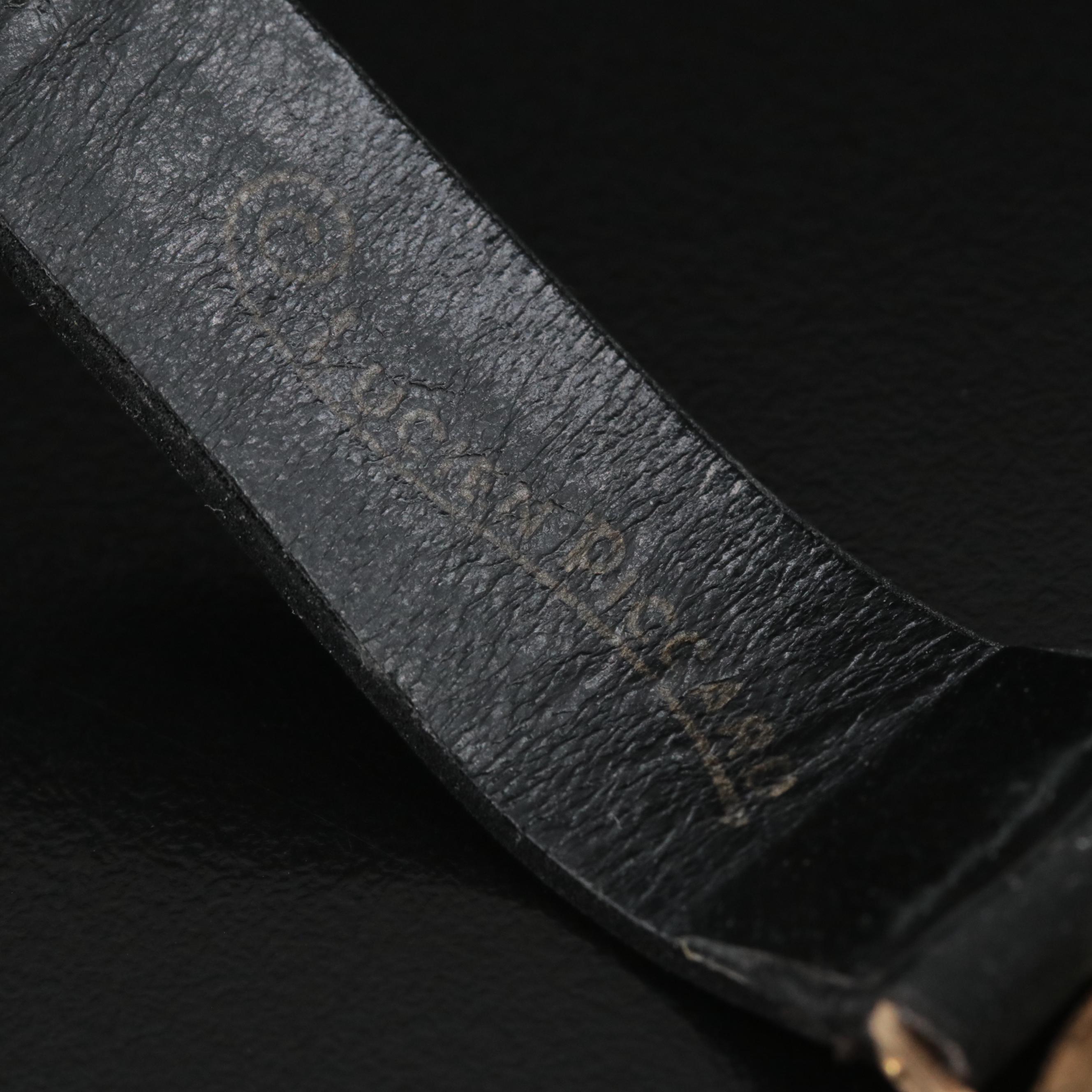 Lucien Piccard 14K Gold Coin Style Watch