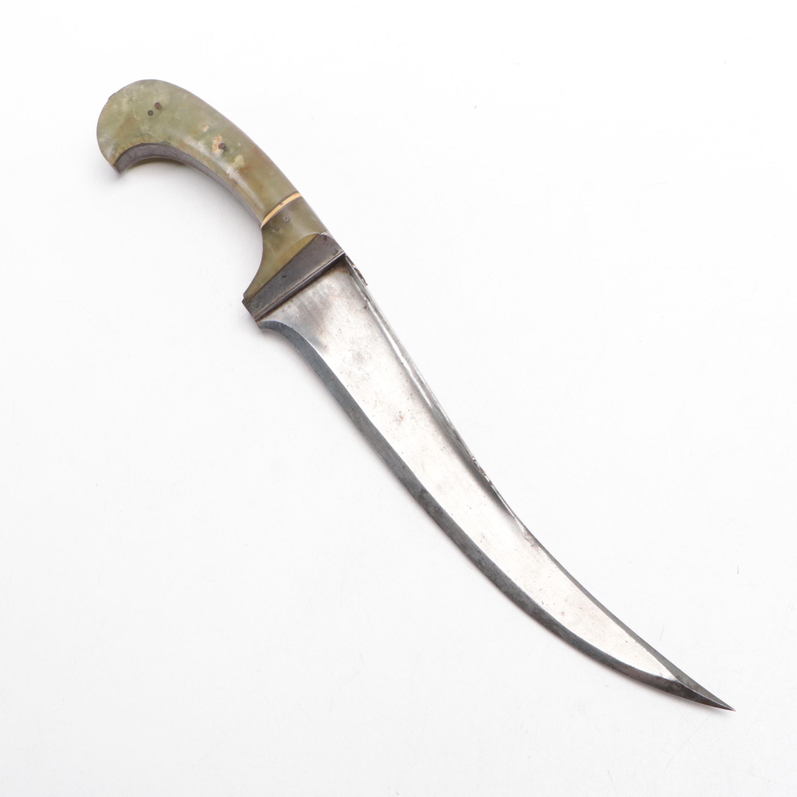 Punjabi Serpentine Handled Pesh-Kabz