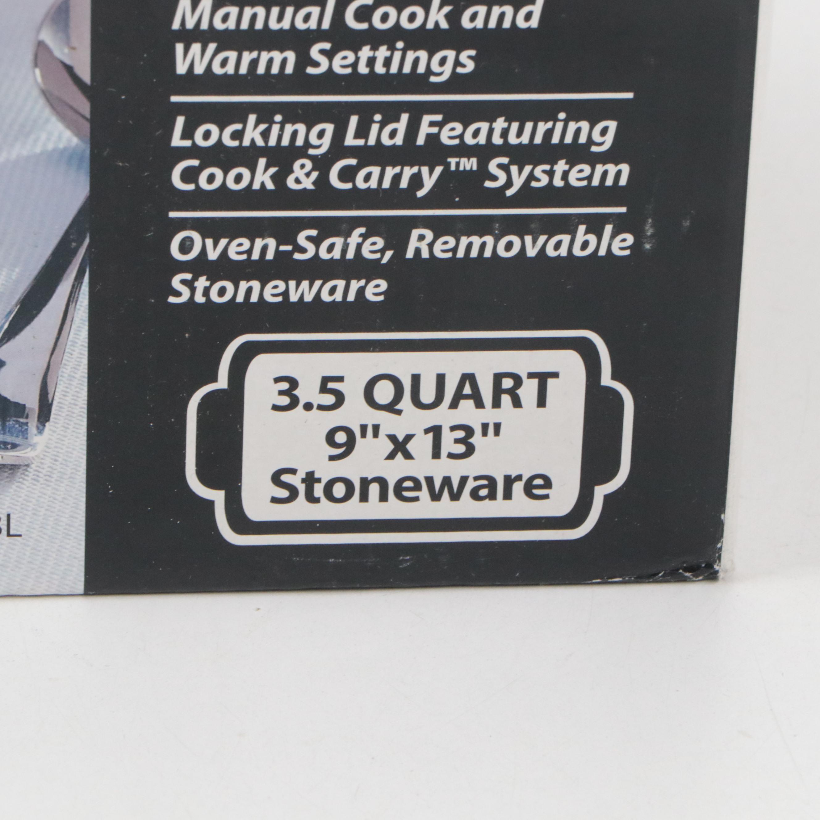 Fit & Fresh Gatherings Go Bake-Ware with Crock-Pot Slow Cooker and Serving Bowl