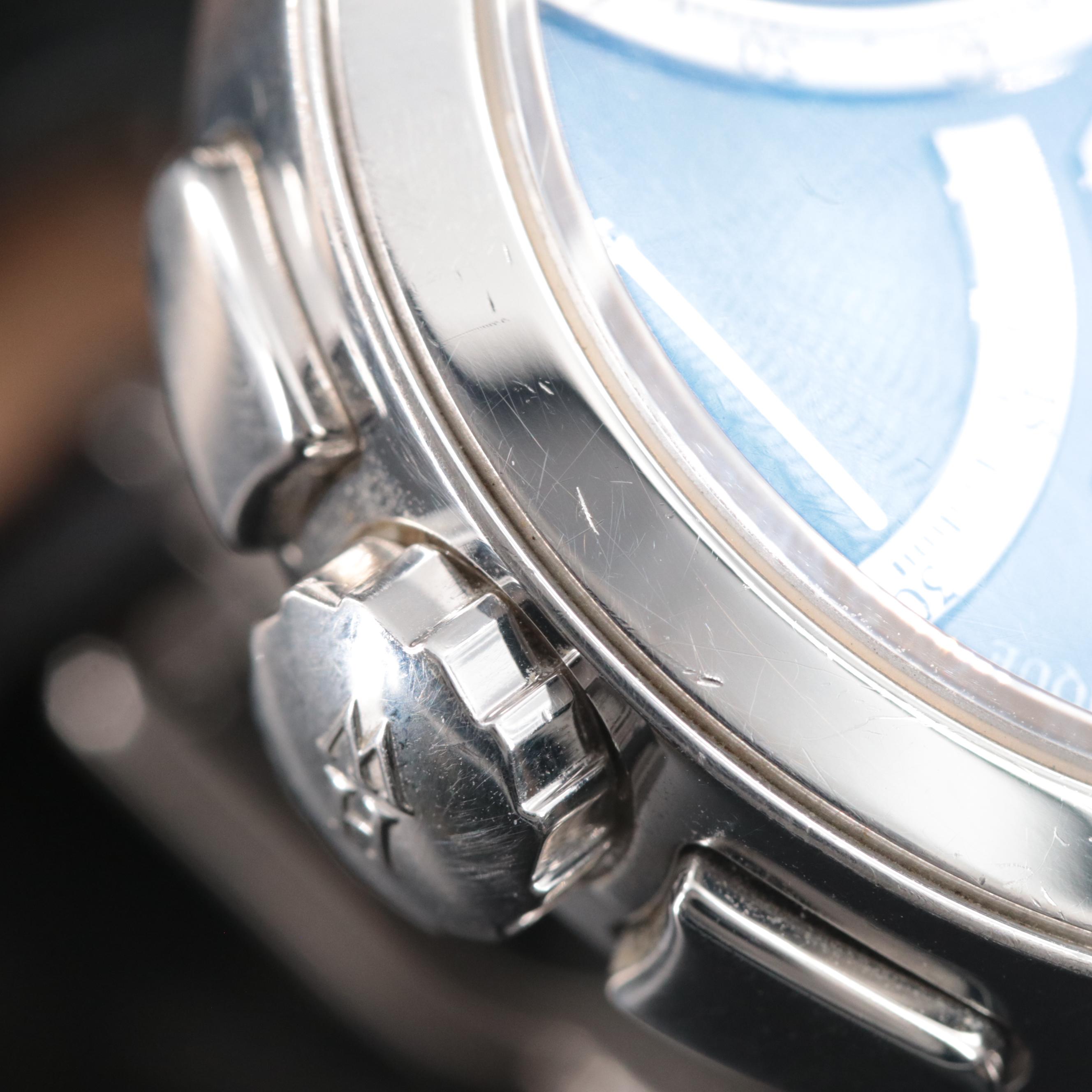 Harry Winston Premier Excenter Triple Retrograde Chronograph 18K Watch