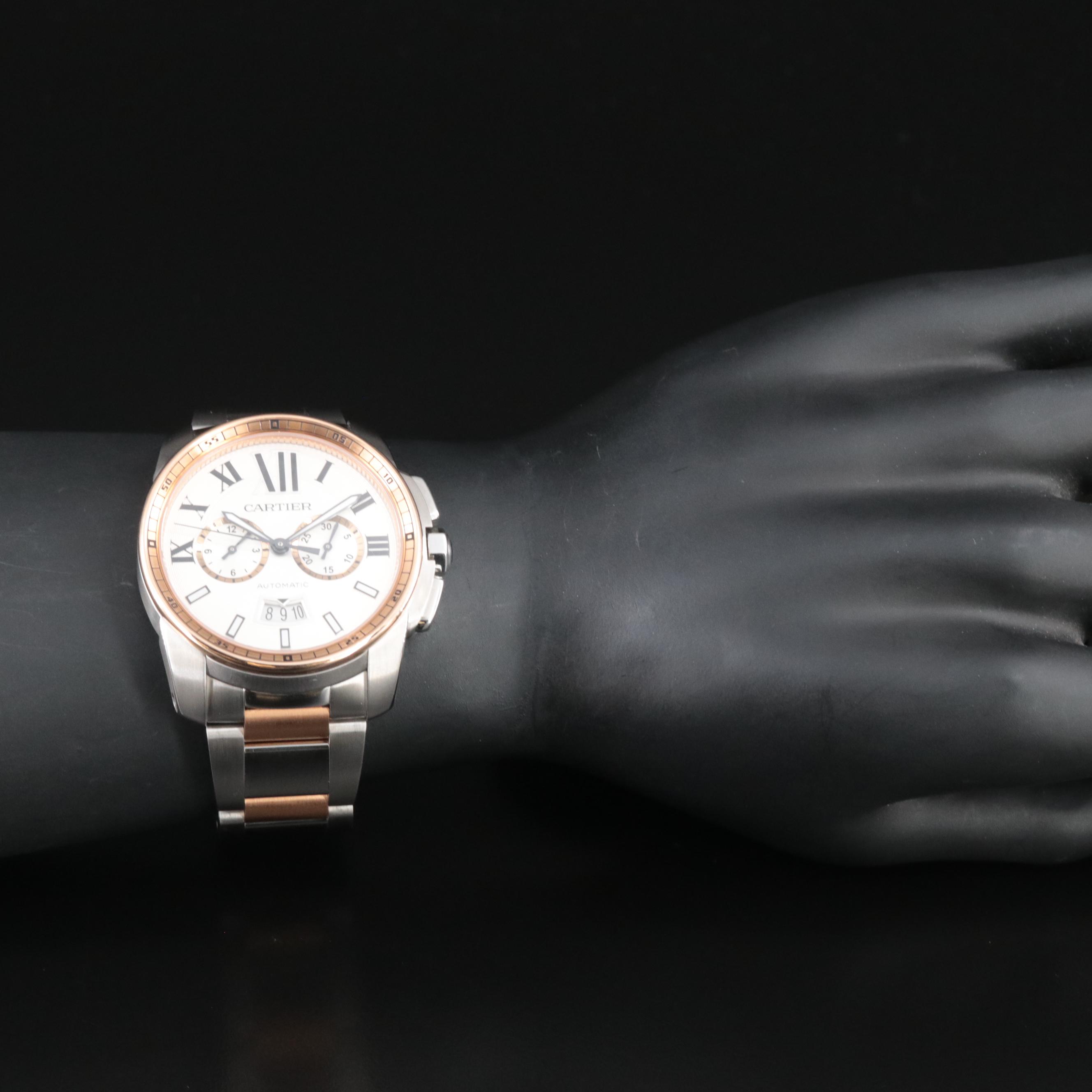 Cartier Calibre de Cartier Chronograph W7100042 Watch