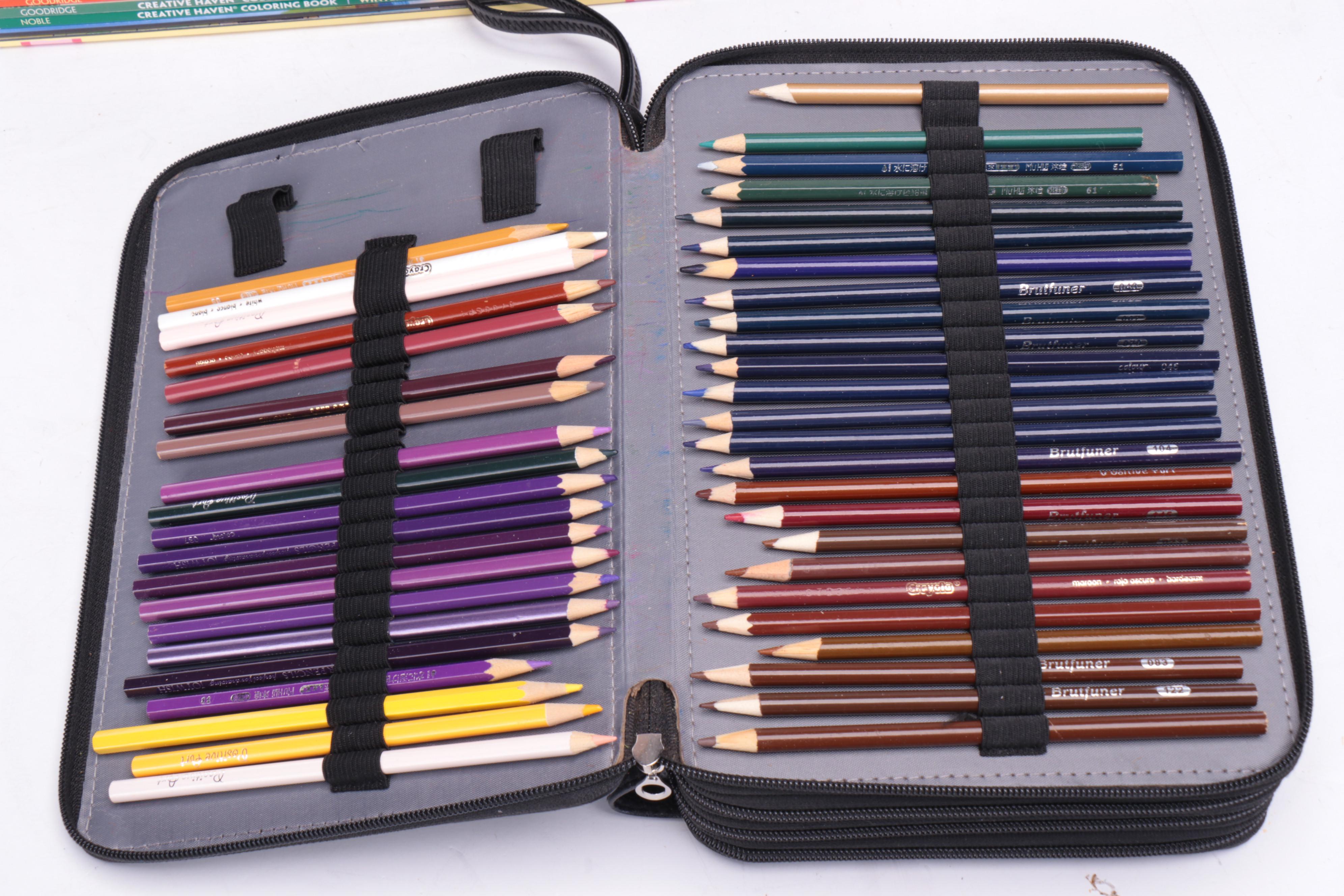 The Encyclopedia of Colored Pencil Techniques, Colored Pencils & Coloring Books