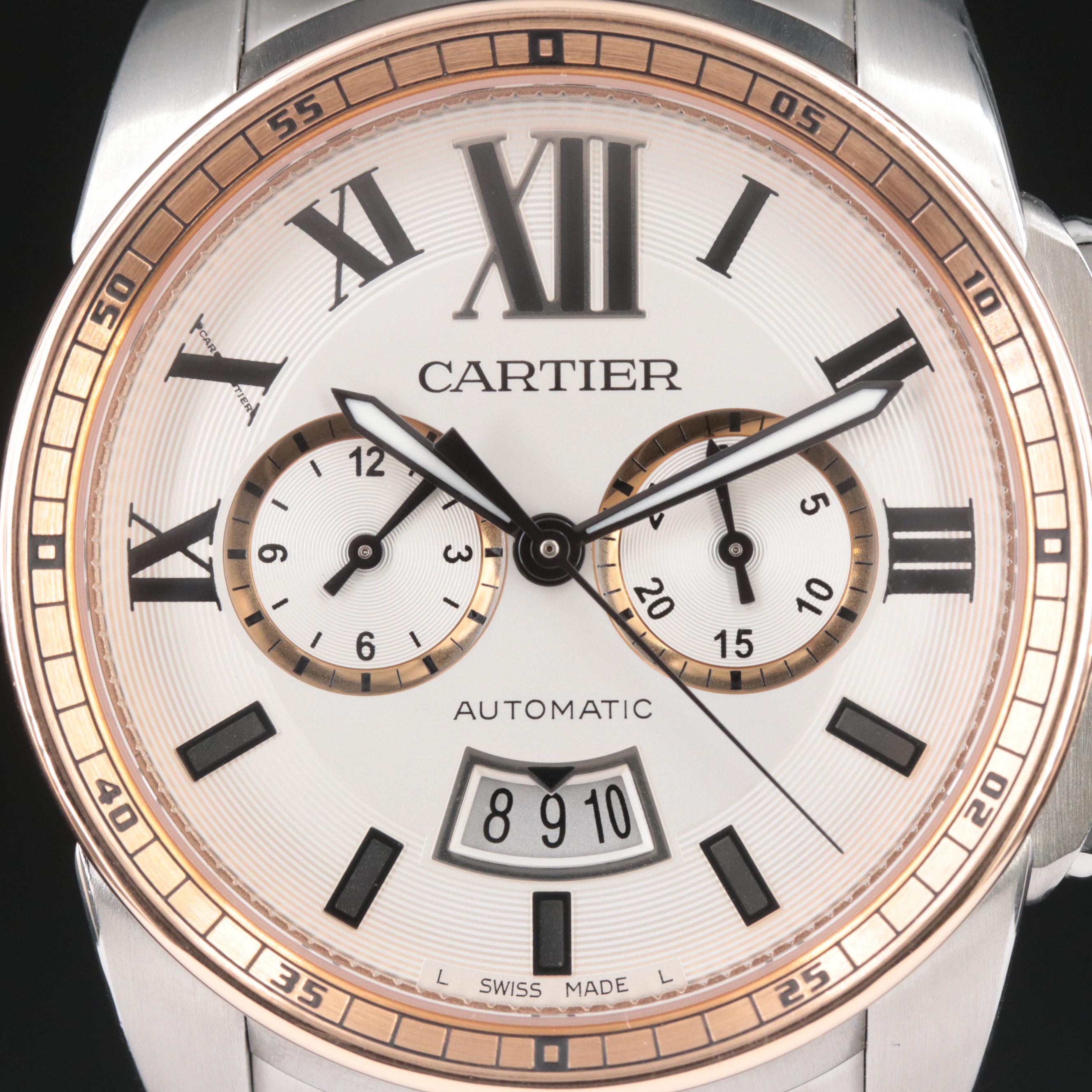 Cartier Calibre de Cartier Chronograph W7100042 Watch