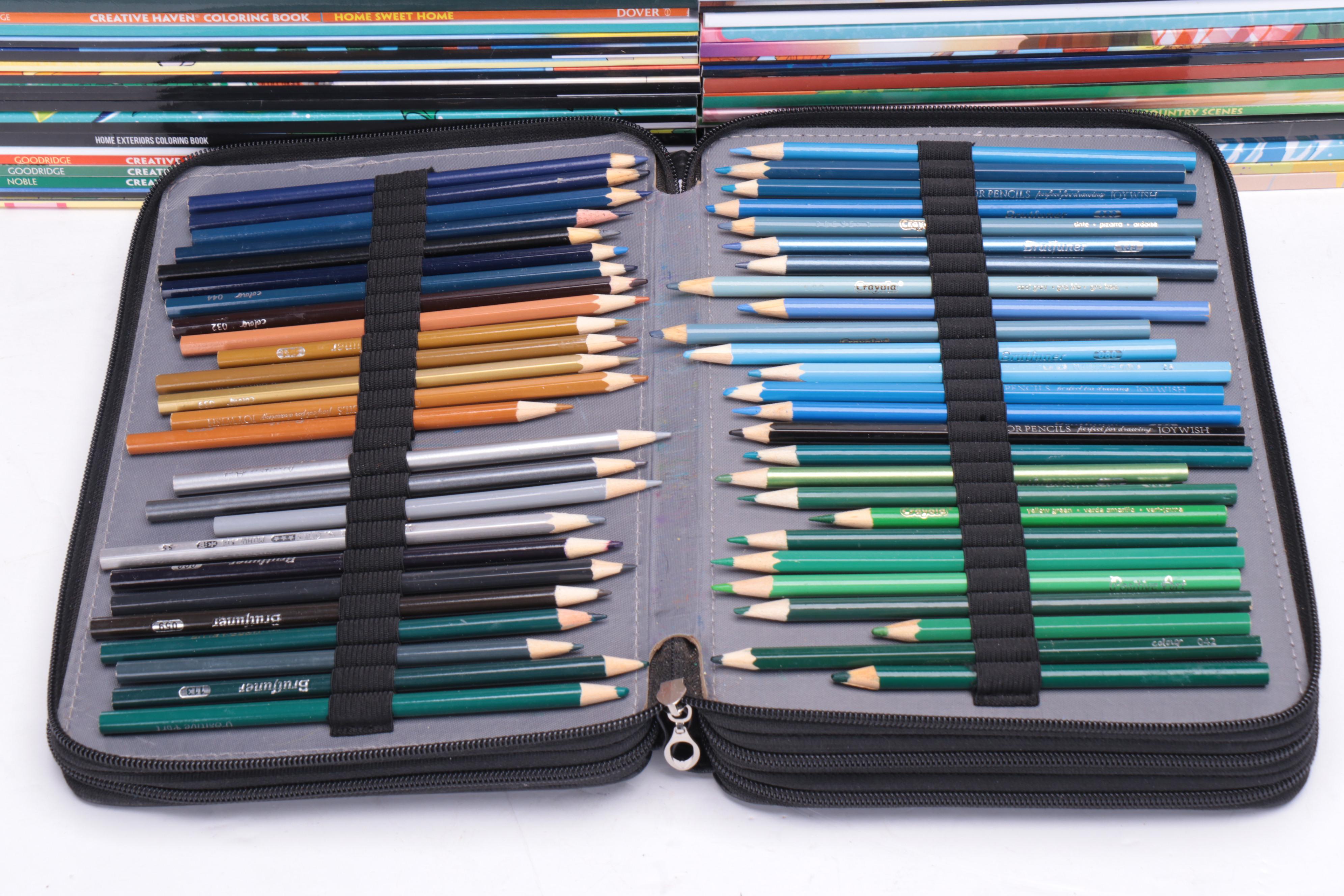 The Encyclopedia of Colored Pencil Techniques, Colored Pencils & Coloring Books