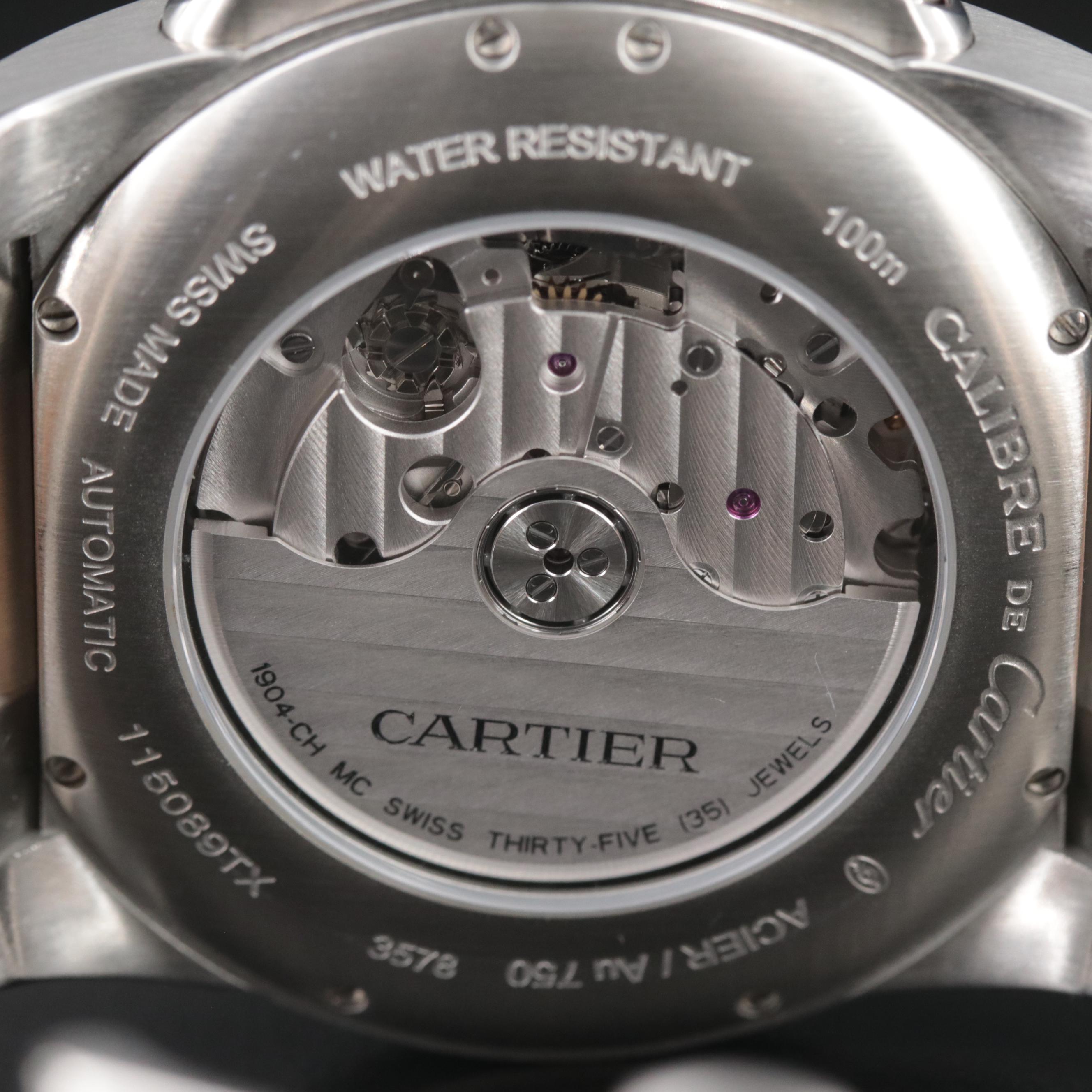 Cartier Calibre de Cartier Chronograph W7100042 Watch
