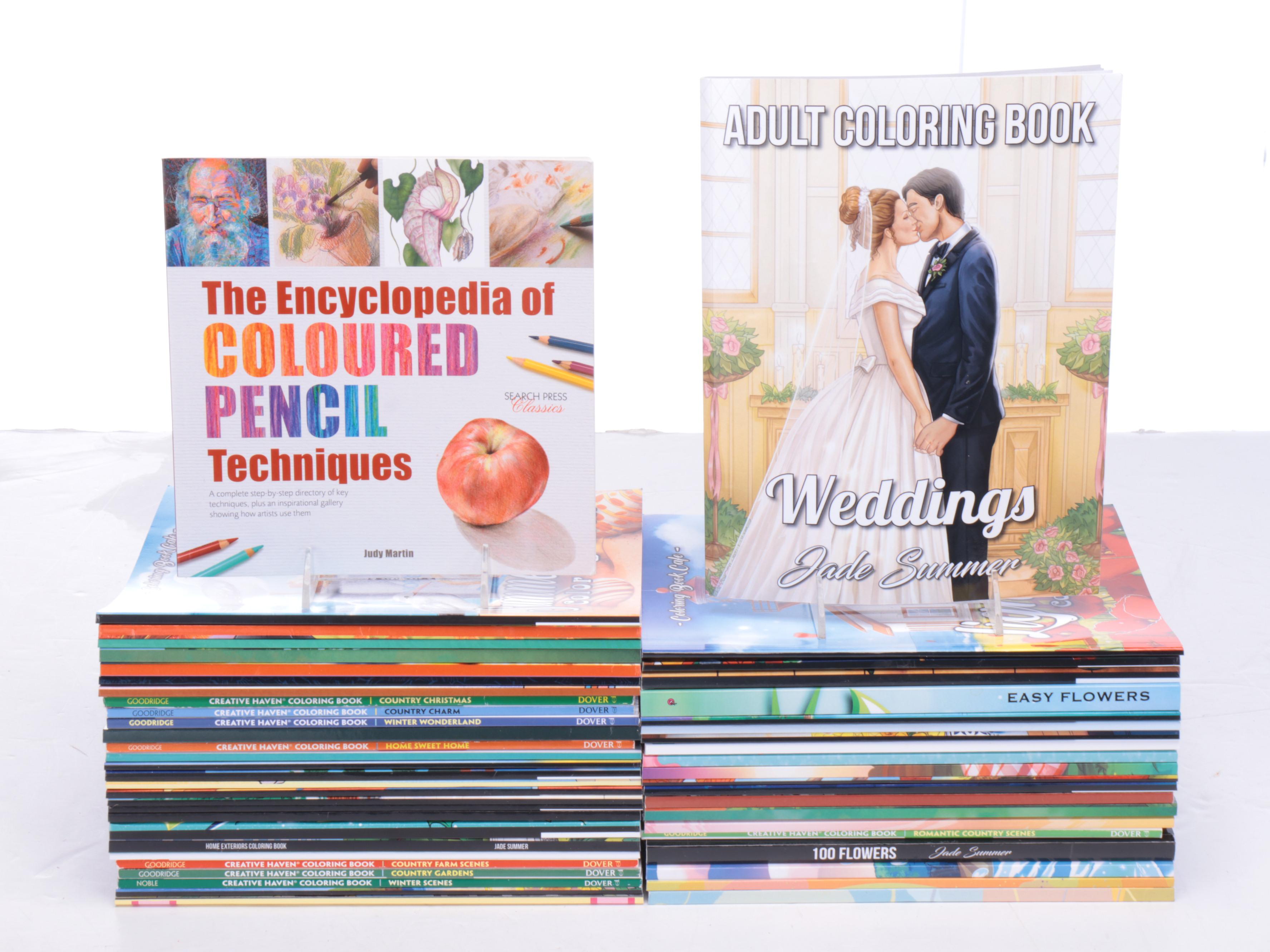 The Encyclopedia of Colored Pencil Techniques, Colored Pencils & Coloring Books