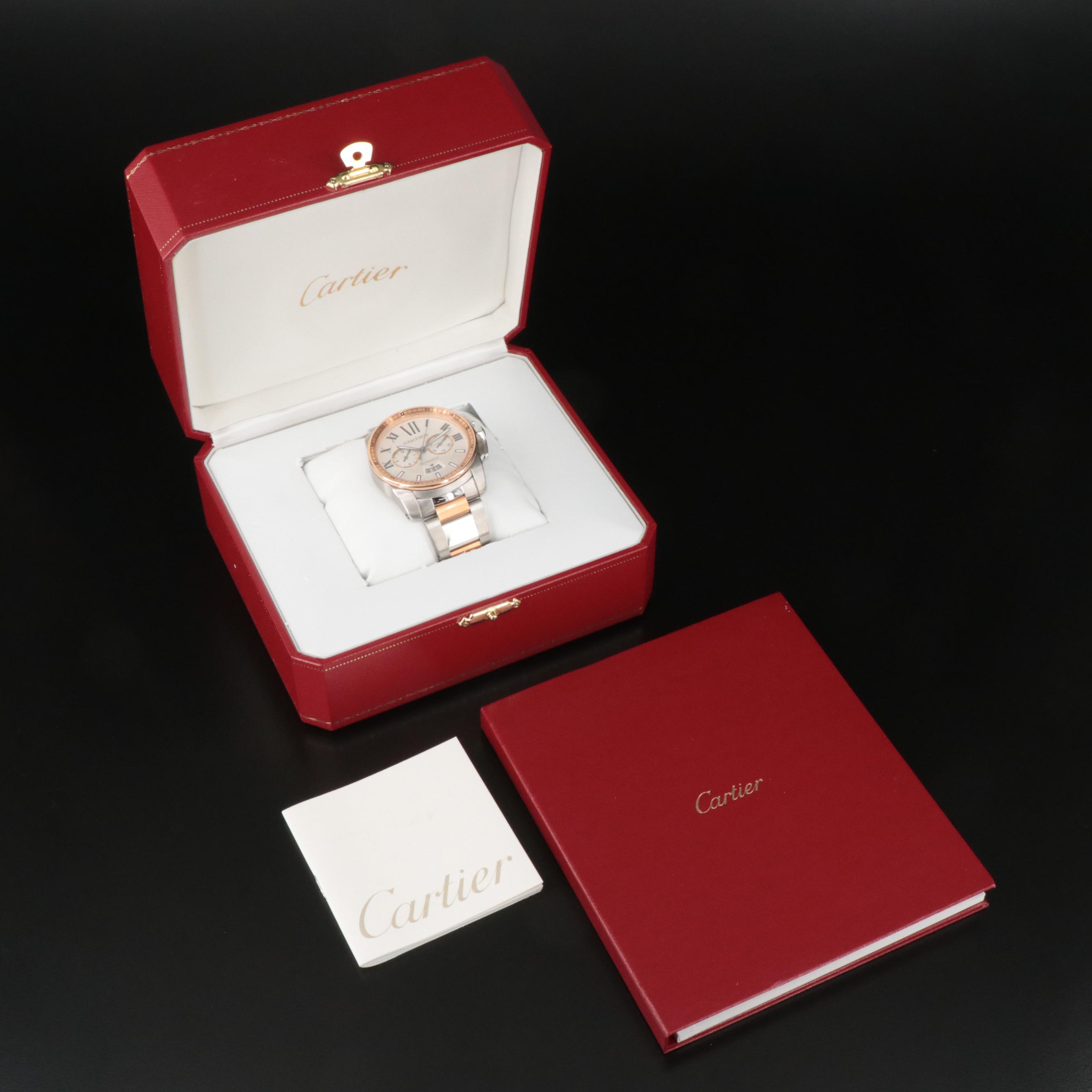 Cartier Calibre de Cartier Chronograph W7100042 Watch