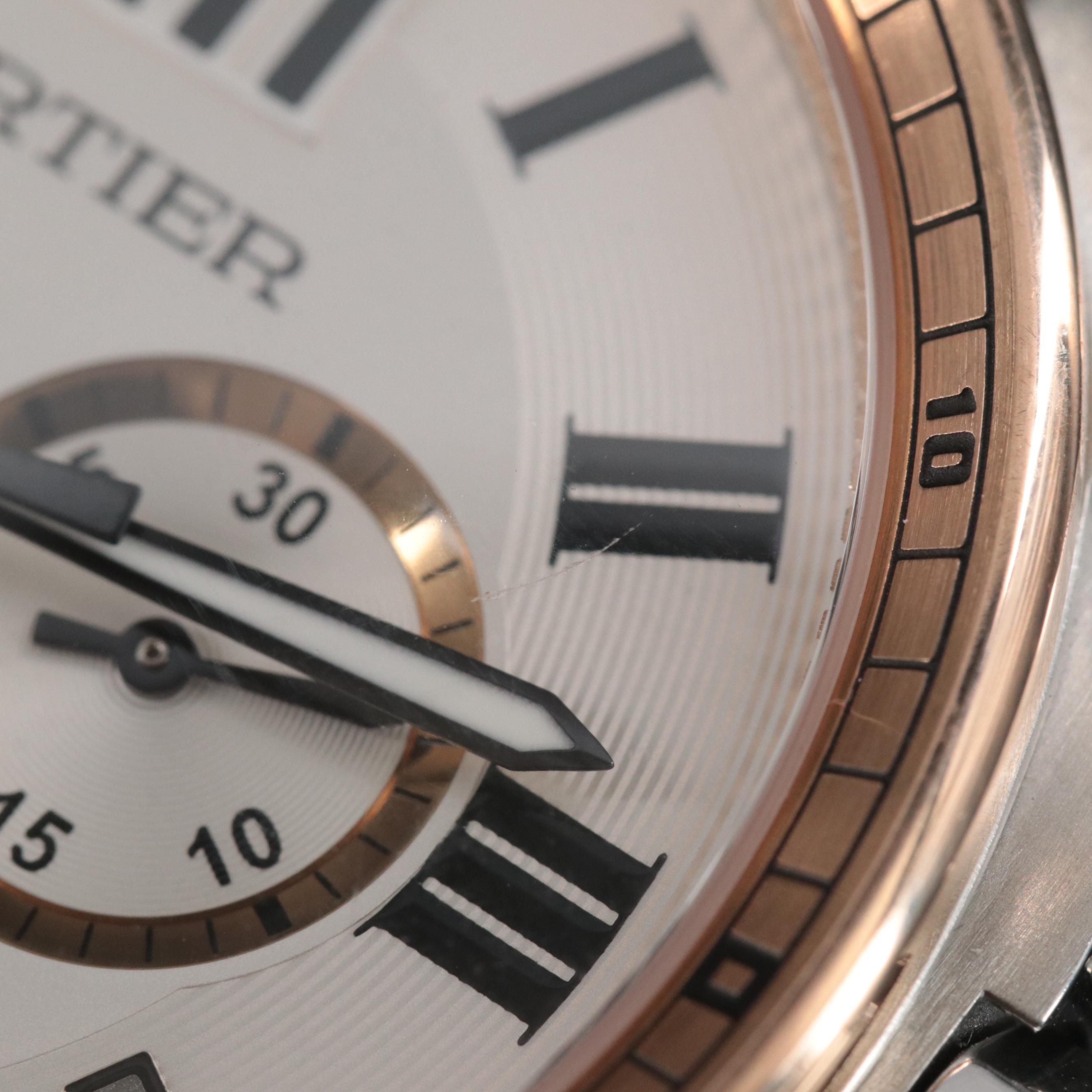 Cartier Calibre de Cartier Chronograph W7100042 Watch