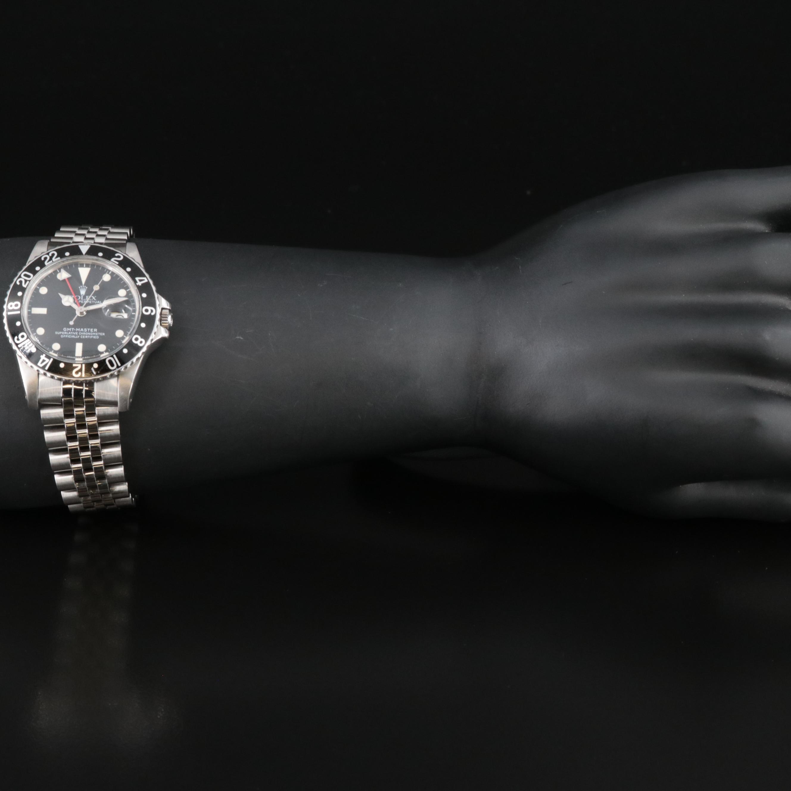 1983 Rolex GMT-Master Oystersteel Watch