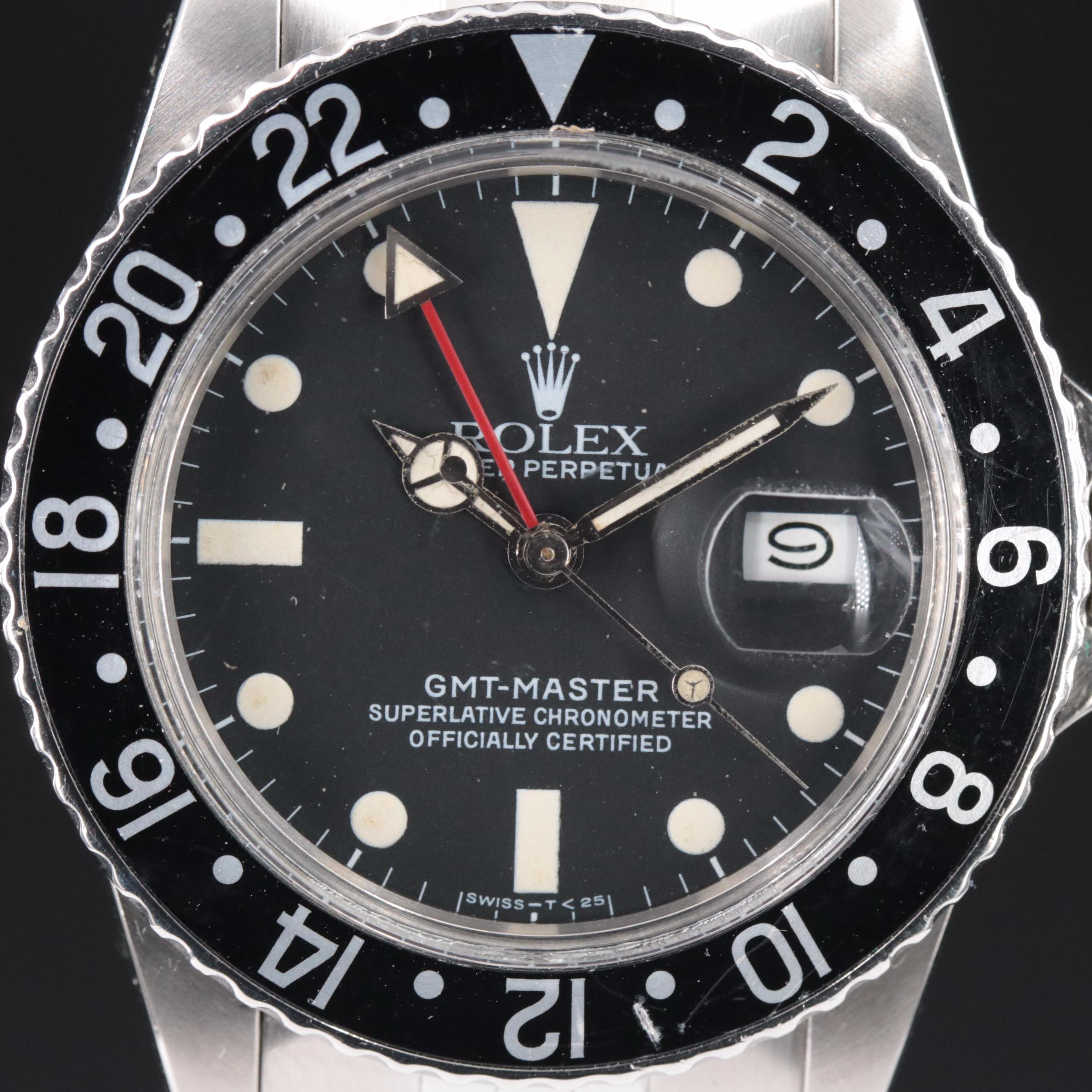 1983 Rolex GMT-Master Oystersteel Watch