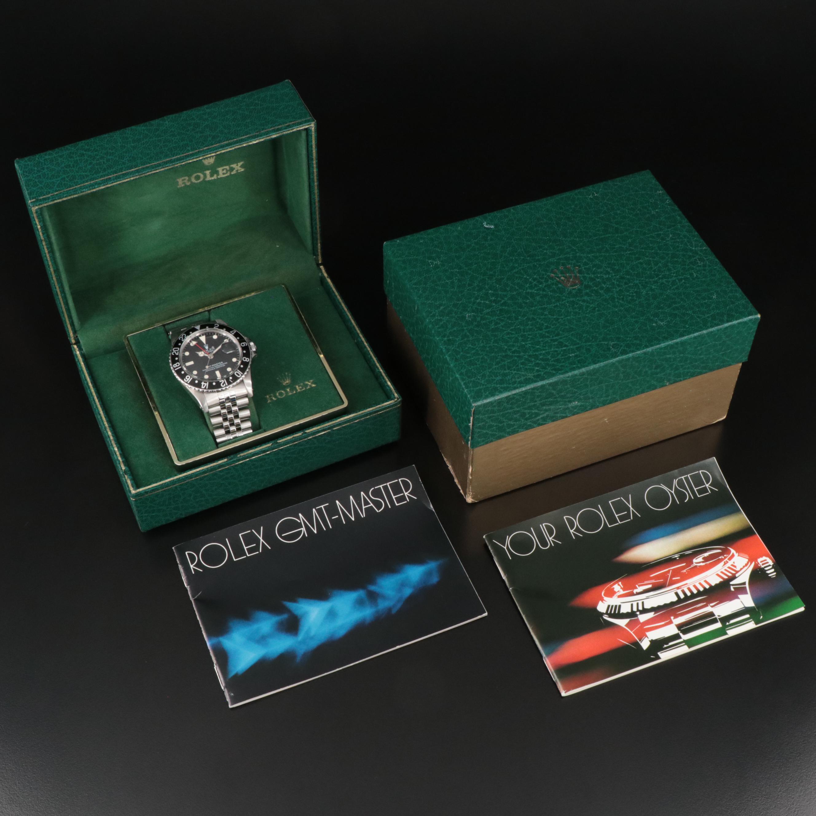 1983 Rolex GMT-Master Oystersteel Watch