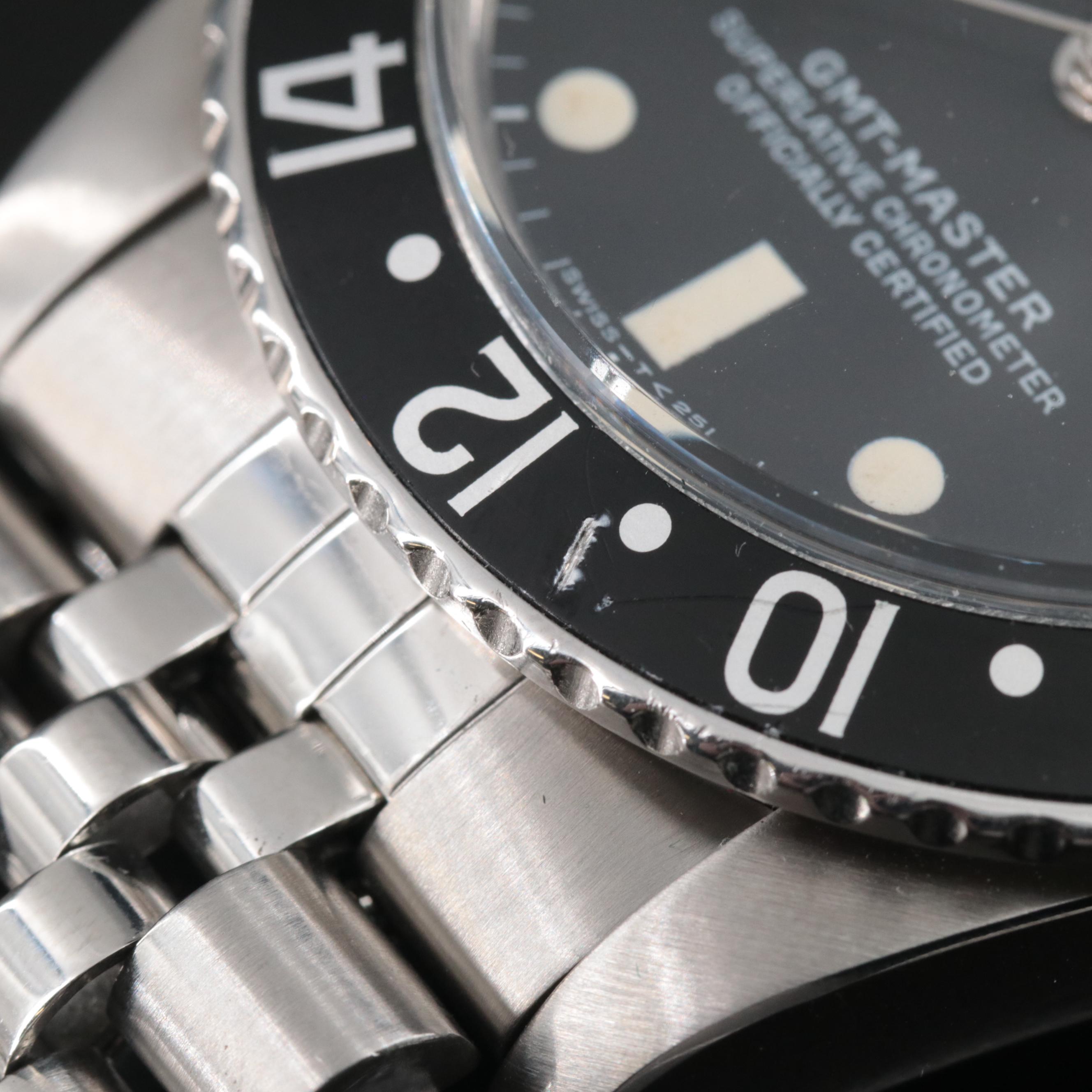 1983 Rolex GMT-Master Oystersteel Watch