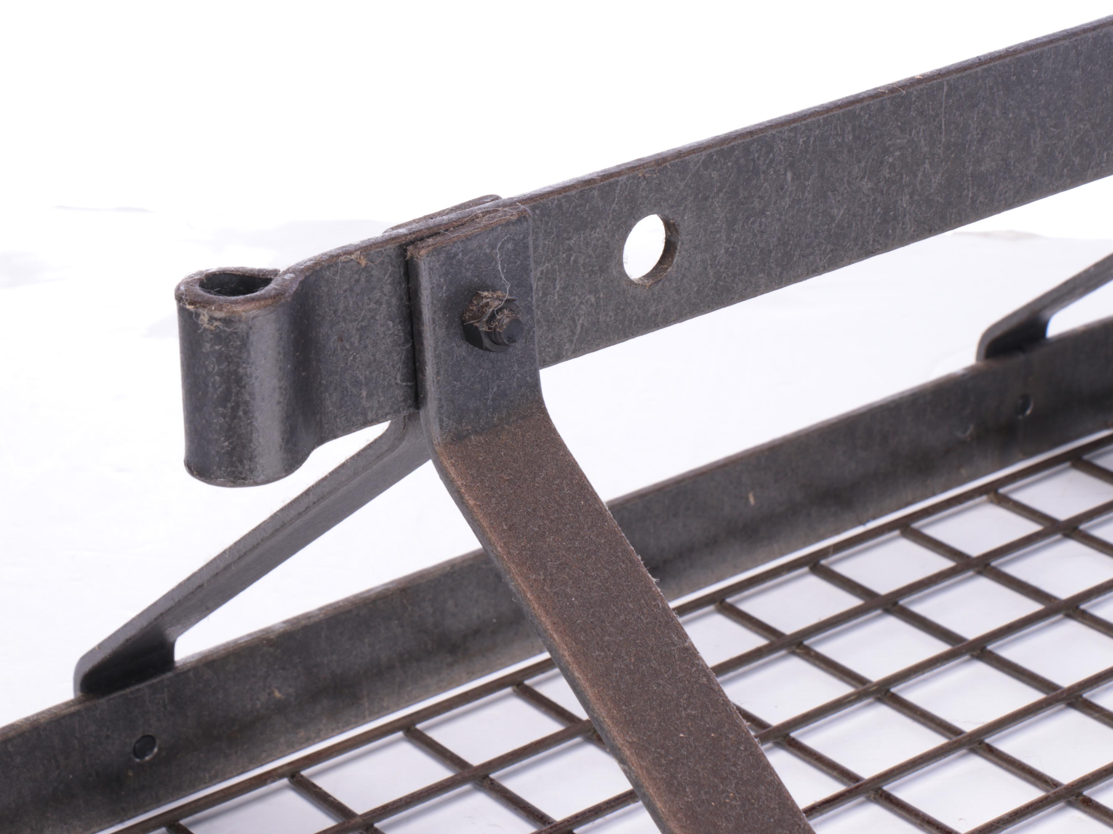 Wrought Iron Hanging Pot Rack with Wall Planter Bracket