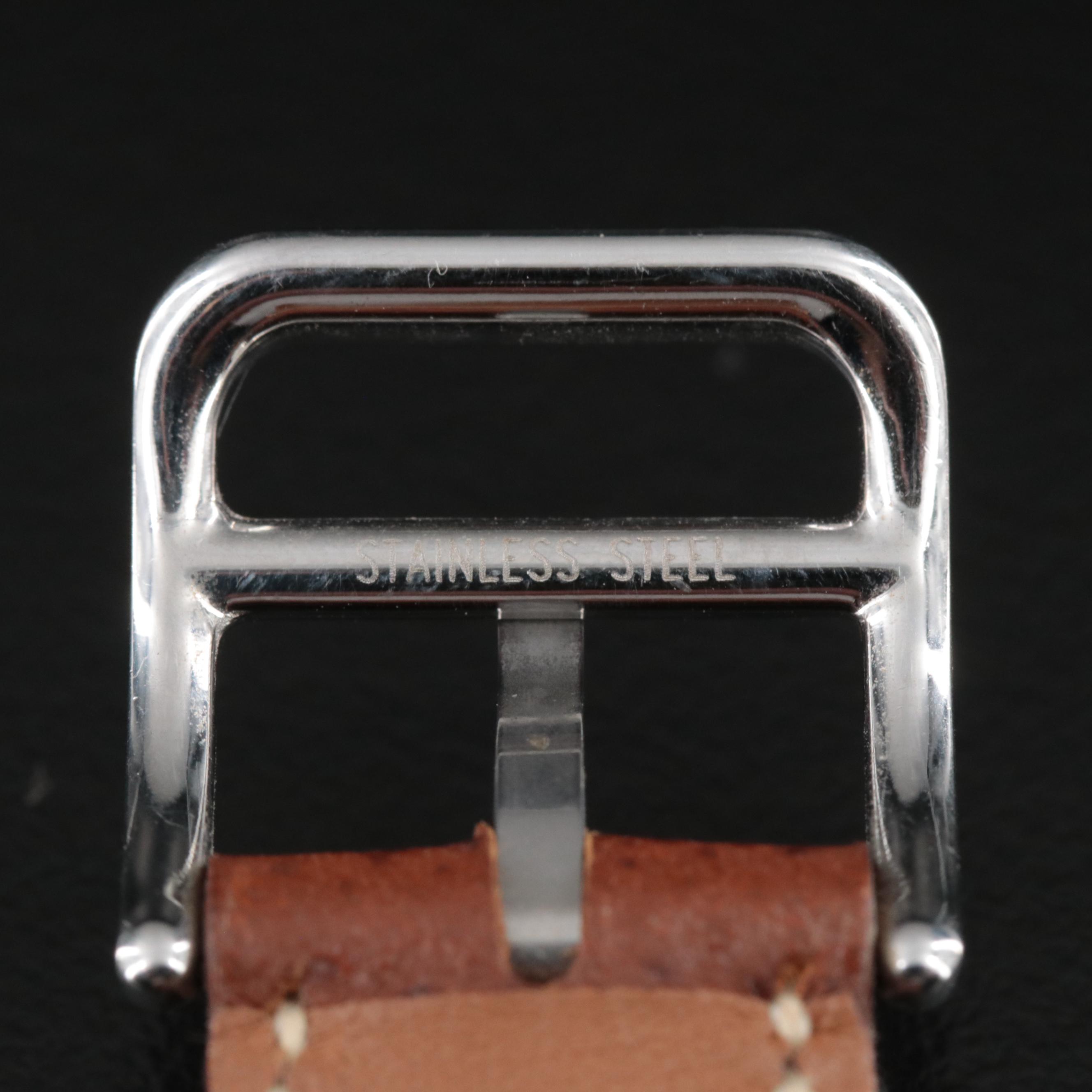 Hermes H Steel Quartz Watch