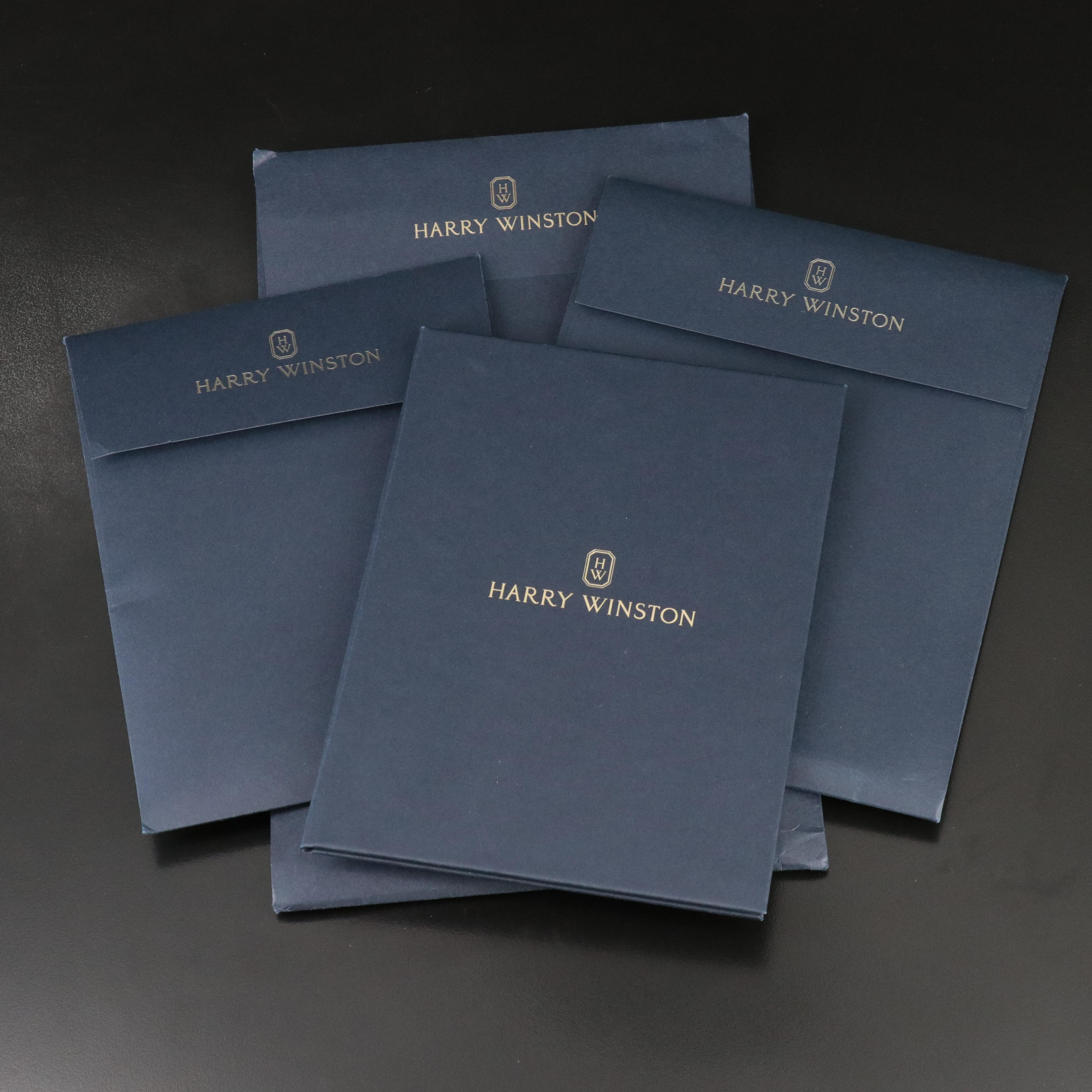 Harry Winston Platinum 1.30 CTW HW Logo Micropavé Ring with GIA Report