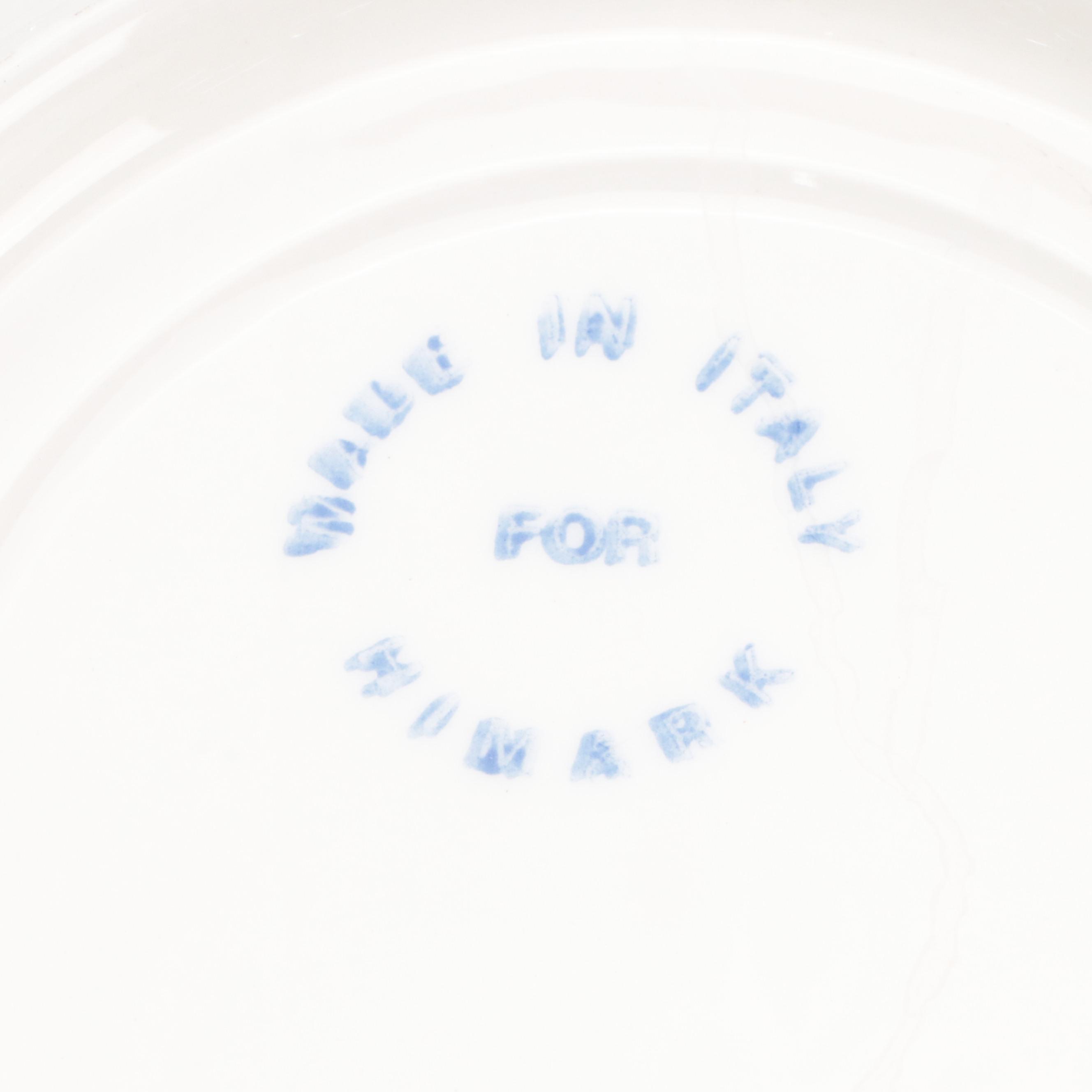 Pier 1 "Maribeth" Plates with Italian Pasta Bowls