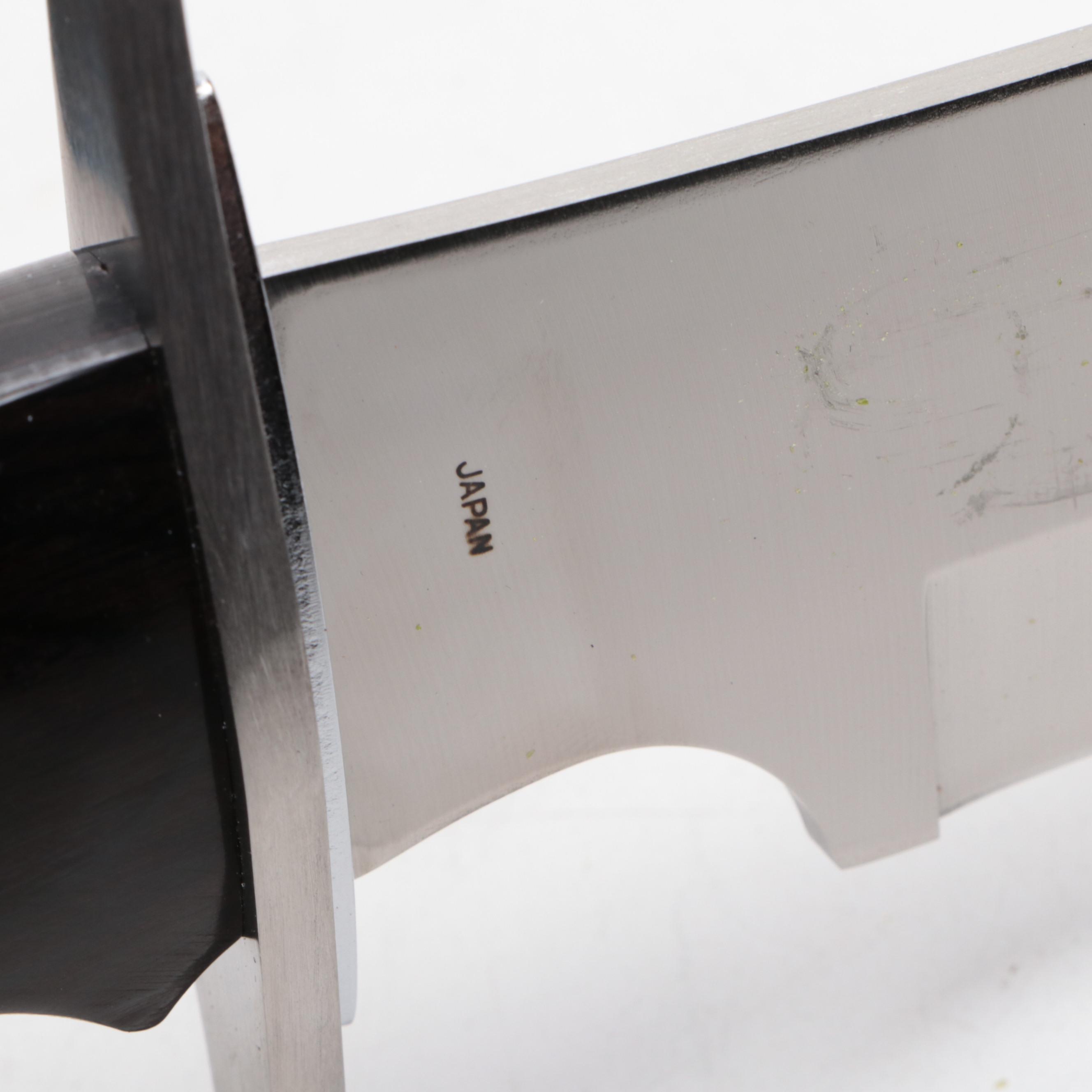 Frost Cutlery "Undertaker Warrior" and "Cat Paw" Bowie Knives with Scabbards