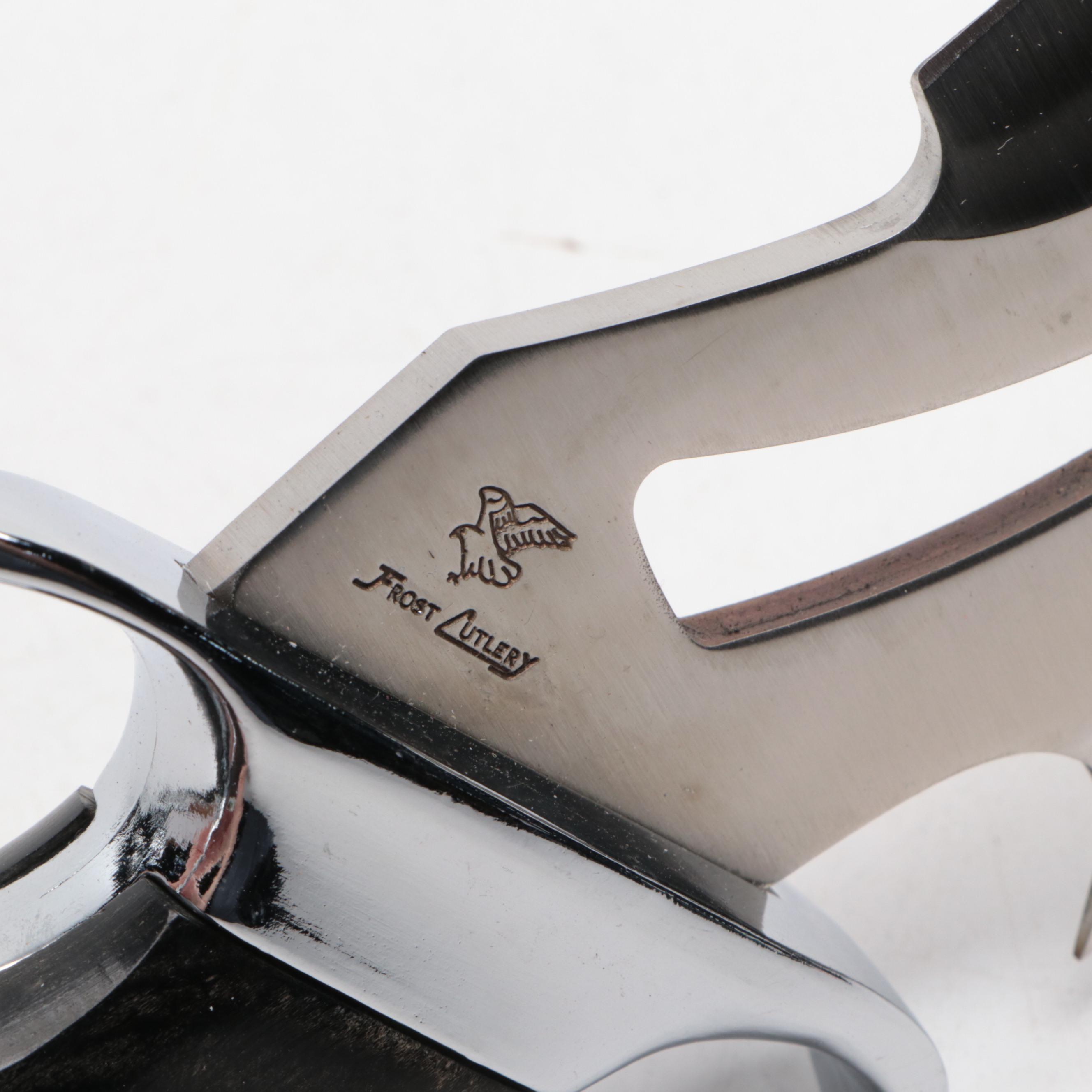 Frost Cutlery "Undertaker Warrior" and "Cat Paw" Bowie Knives with Scabbards