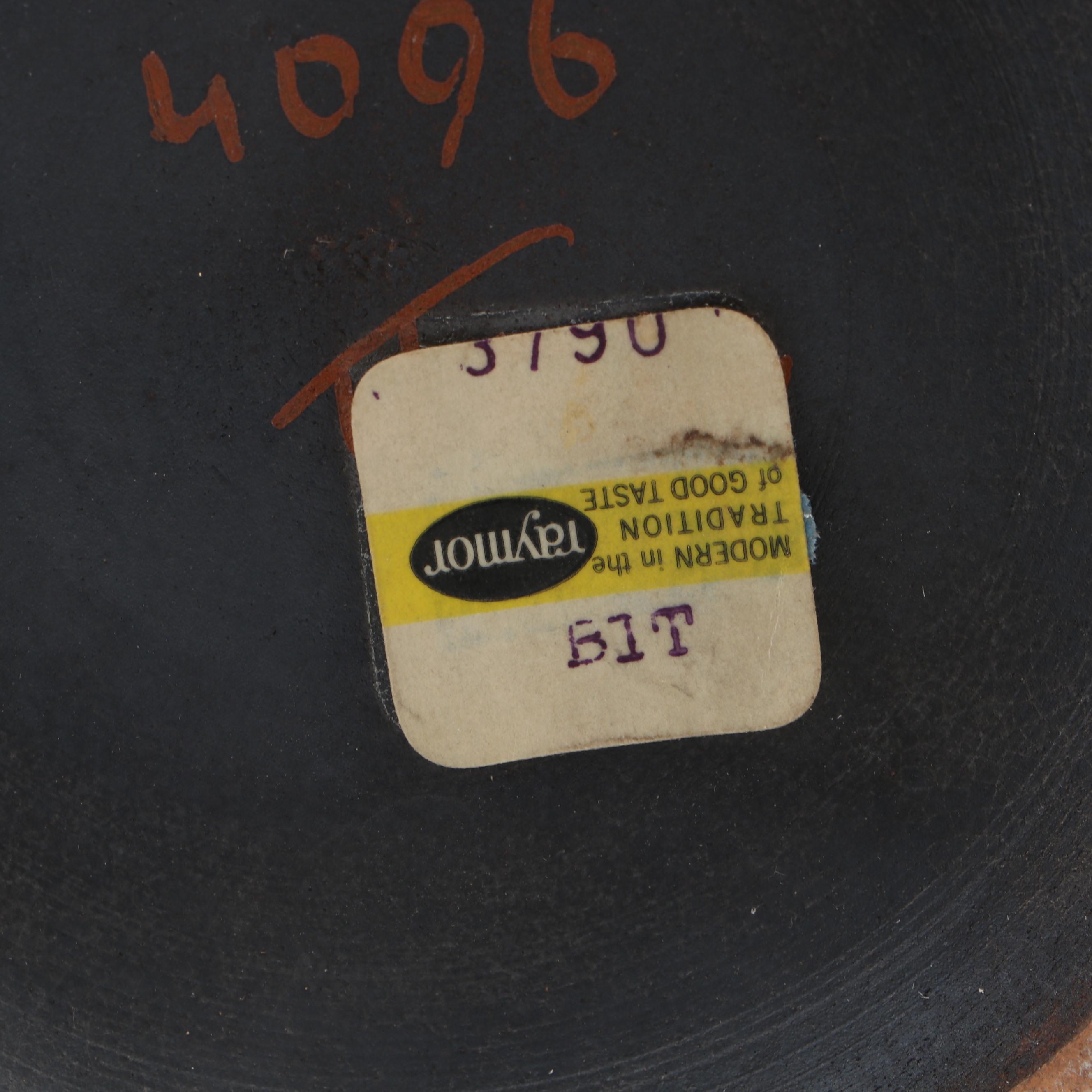 Aldo Londi for Bitossi "Rimini Blue" Ceramic Vase with Ceramic Lidded Jars