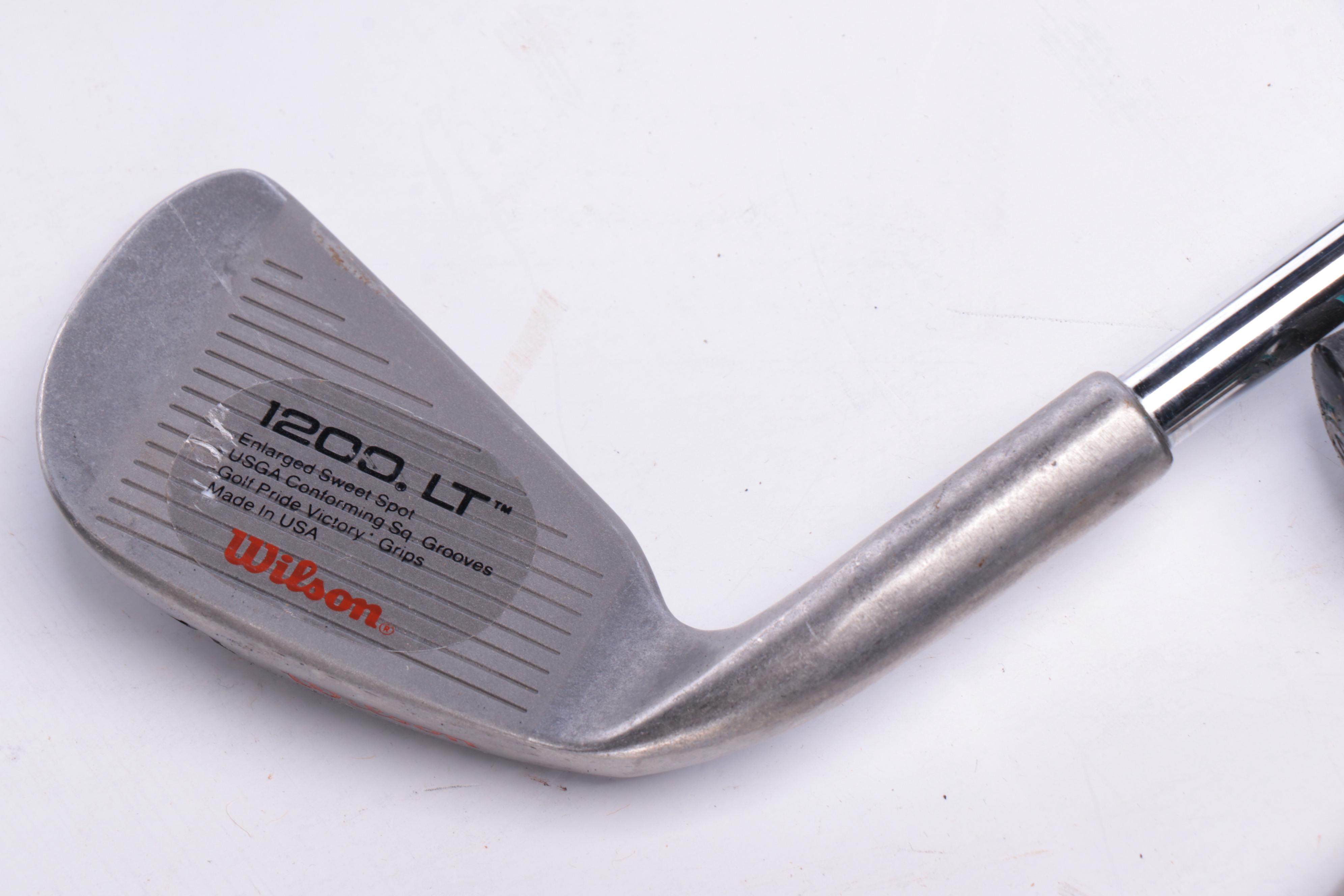 Wilson 1200LT Clubs Including Woods and Irons, Late 20th Century