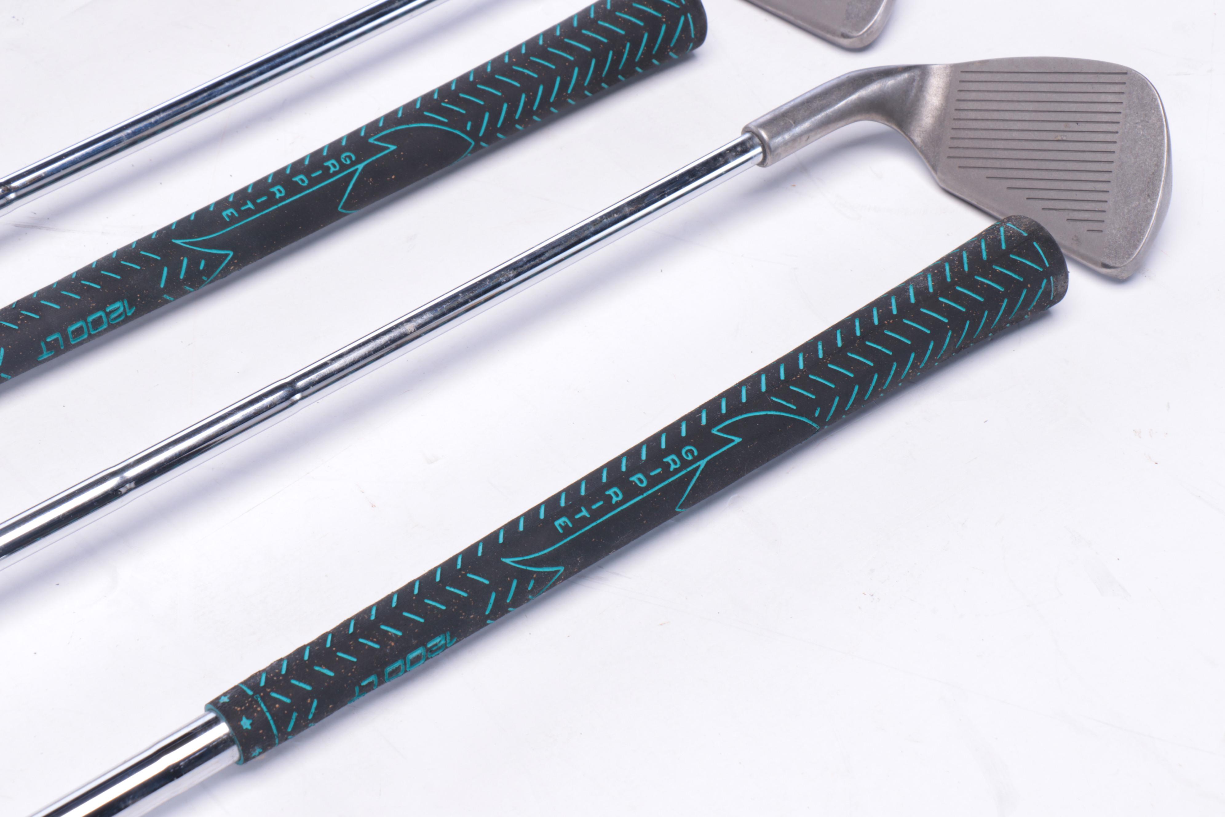 Wilson 1200LT Clubs Including Woods and Irons, Late 20th Century