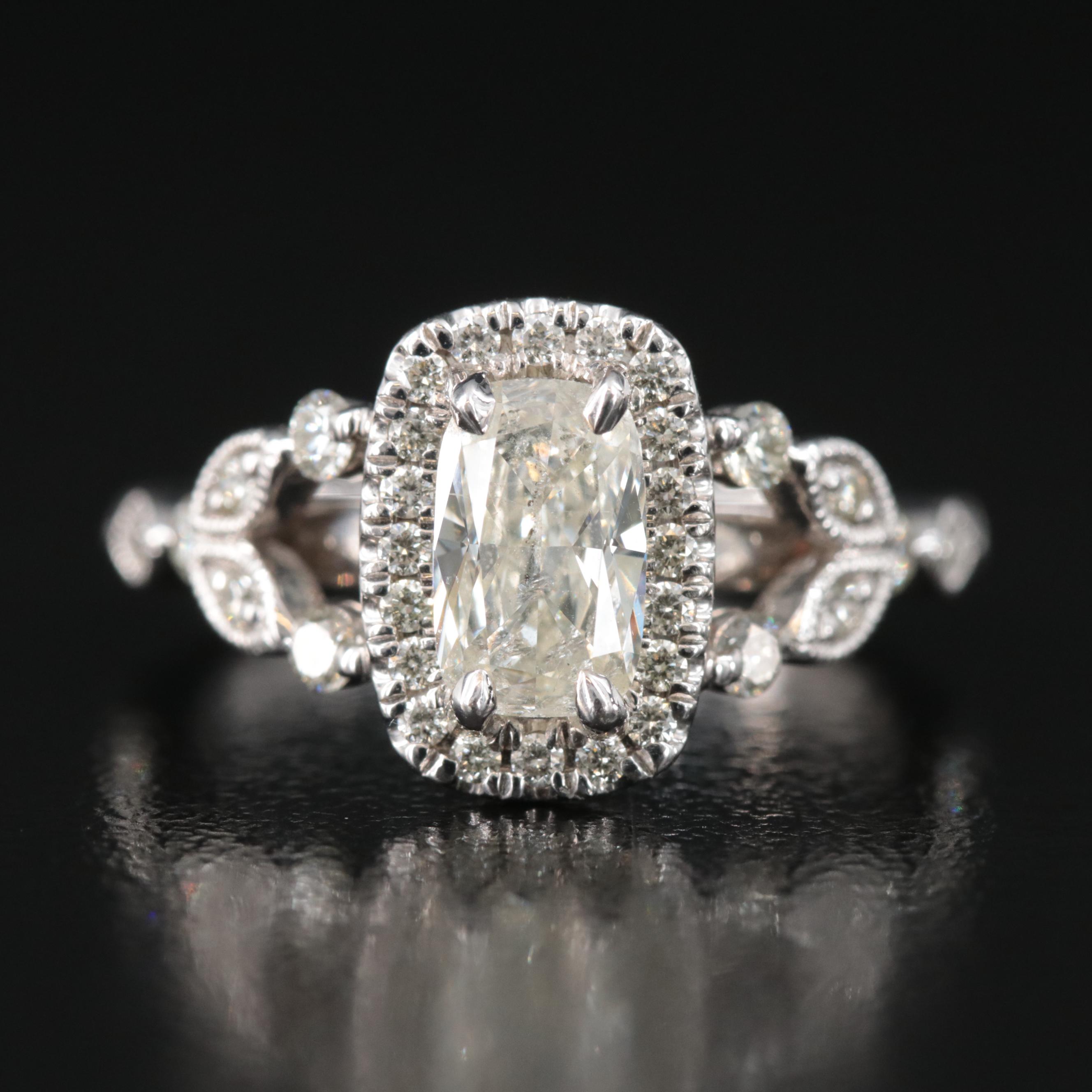 Henry Daussi 18K 1.12 CTW Diamond Ring