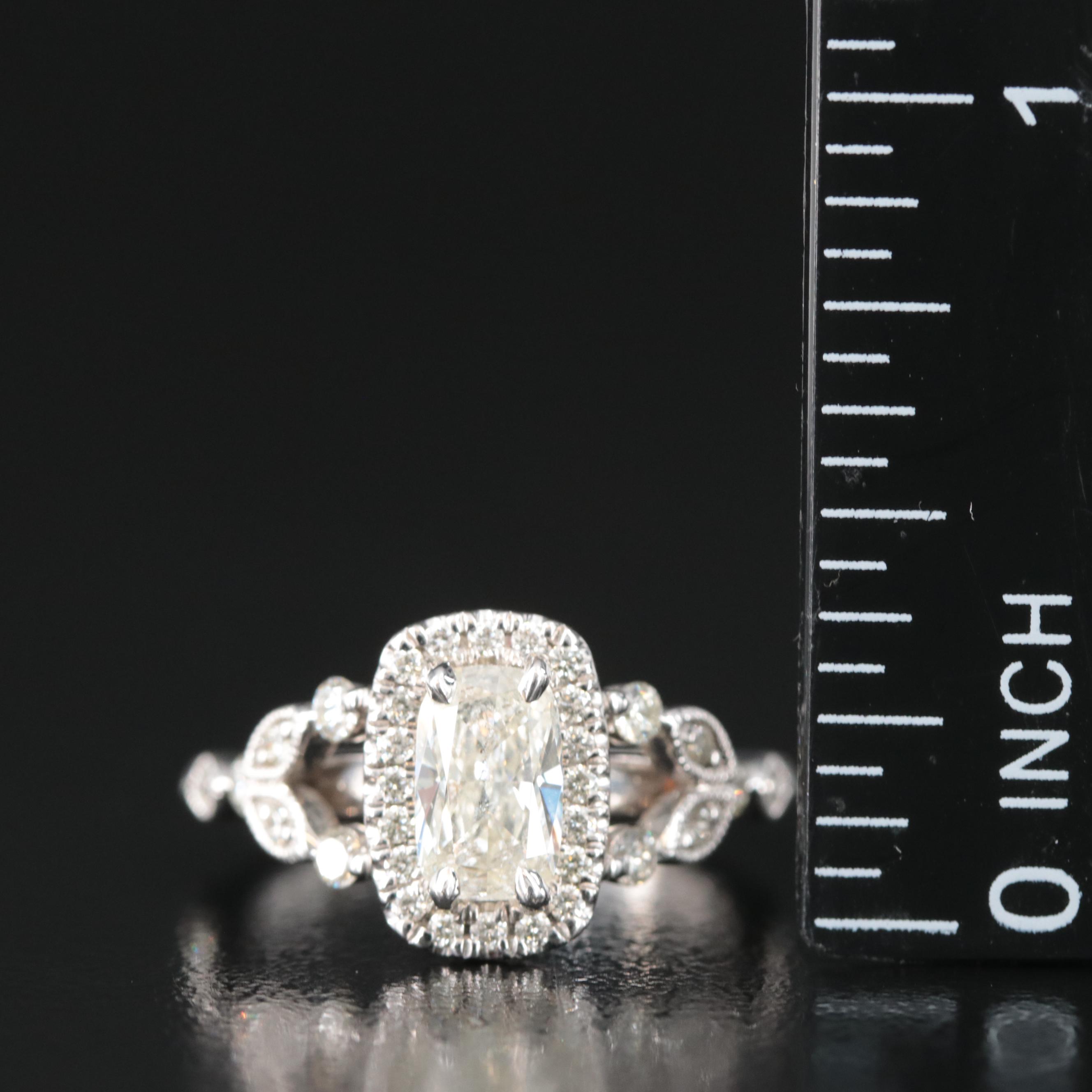 Henry Daussi 18K 1.12 CTW Diamond Ring