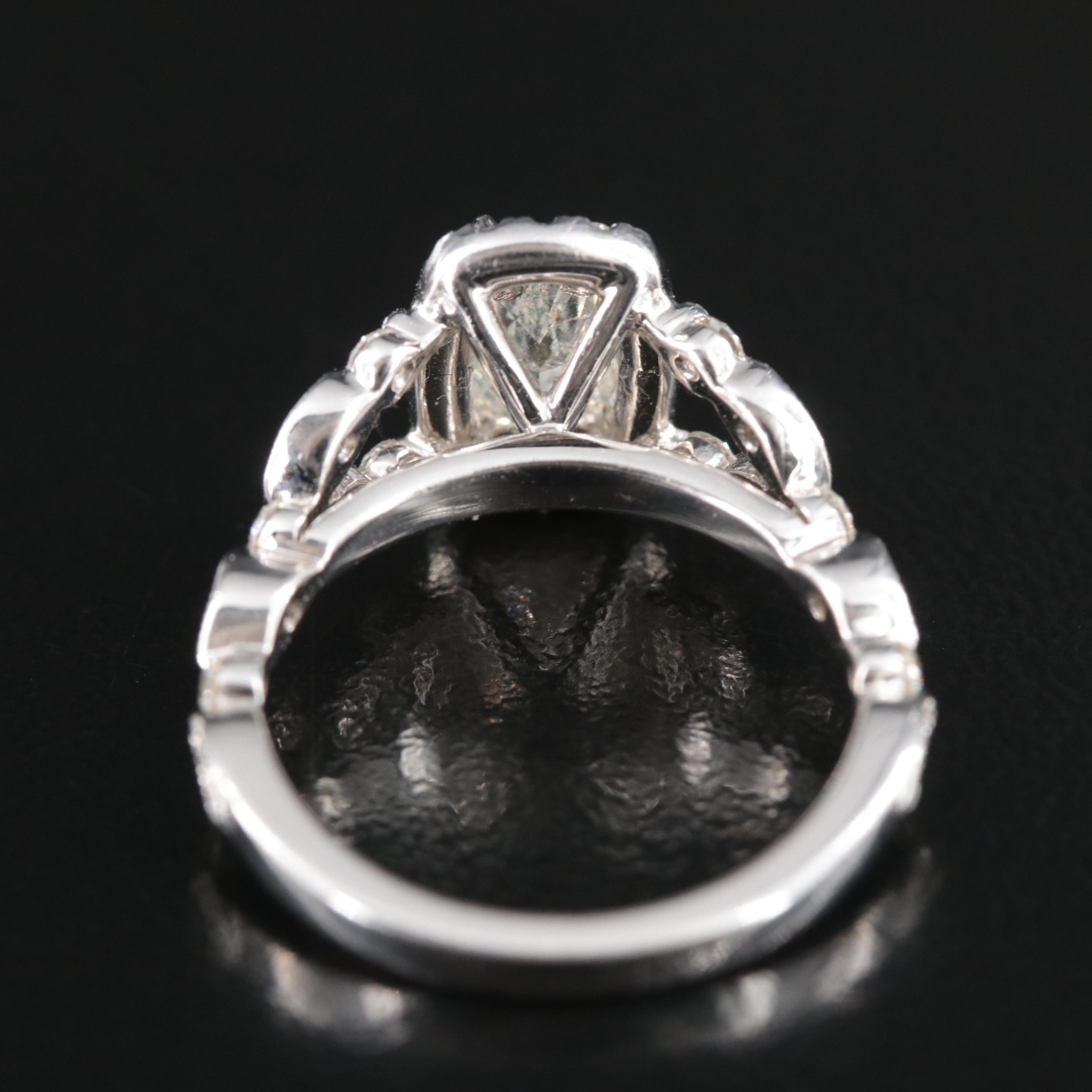 Henry Daussi 18K 1.12 CTW Diamond Ring