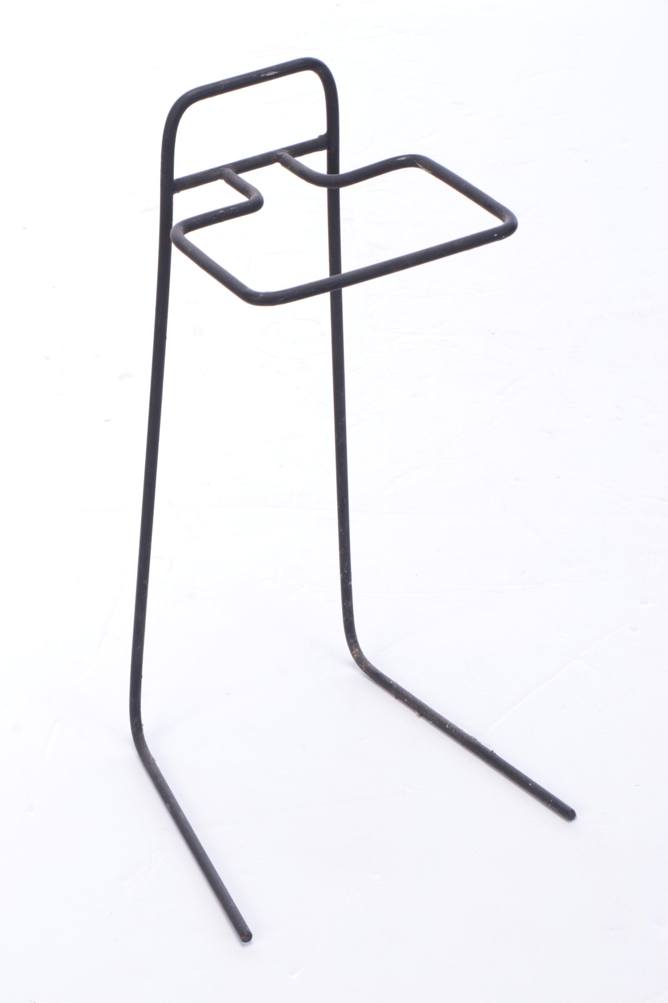 MCM Studio Haeger Art Pottery Standing Ash Receiver with Hairpin Legs