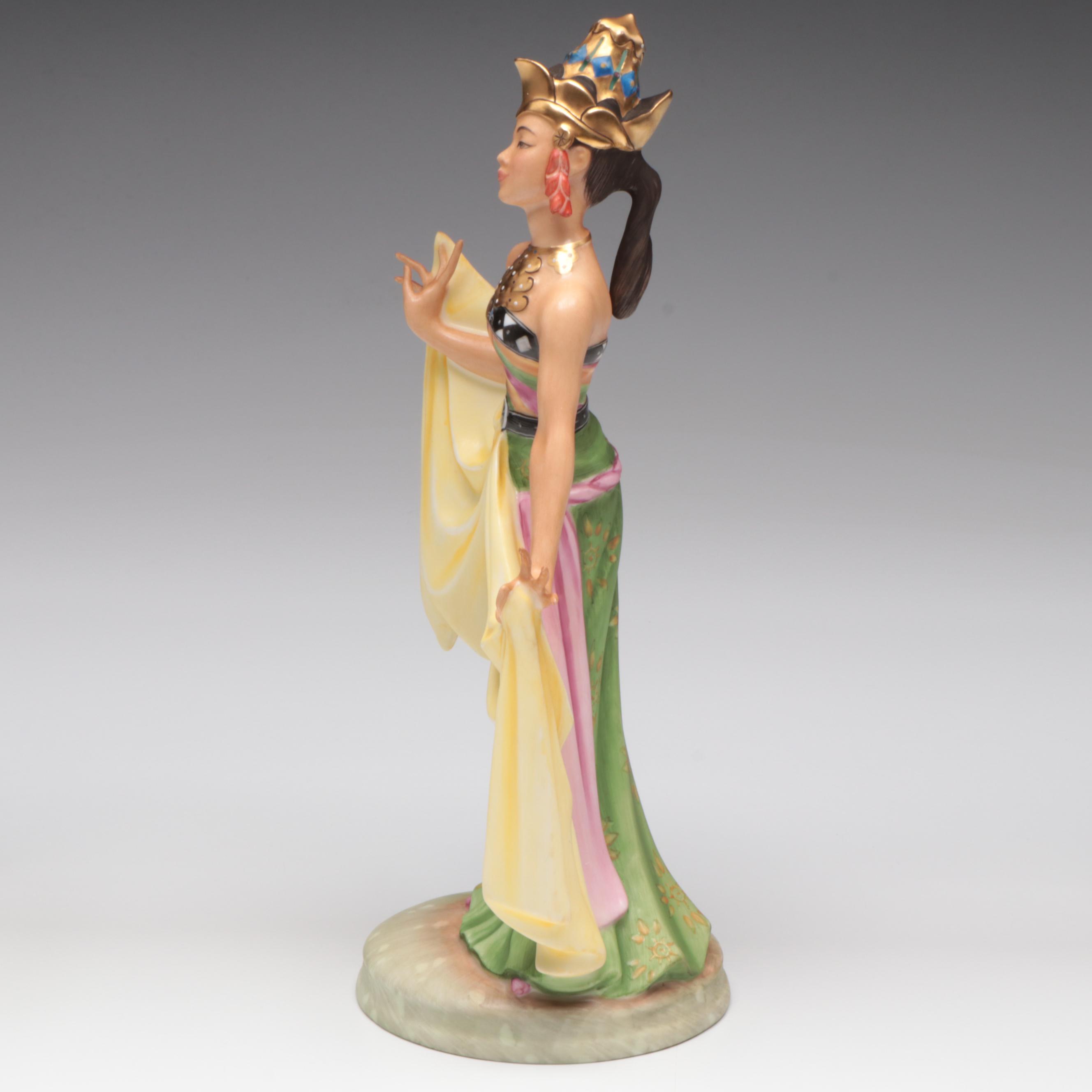 Royal Doulton "Balinese Dancer" Limited Edition Bone China Figurine