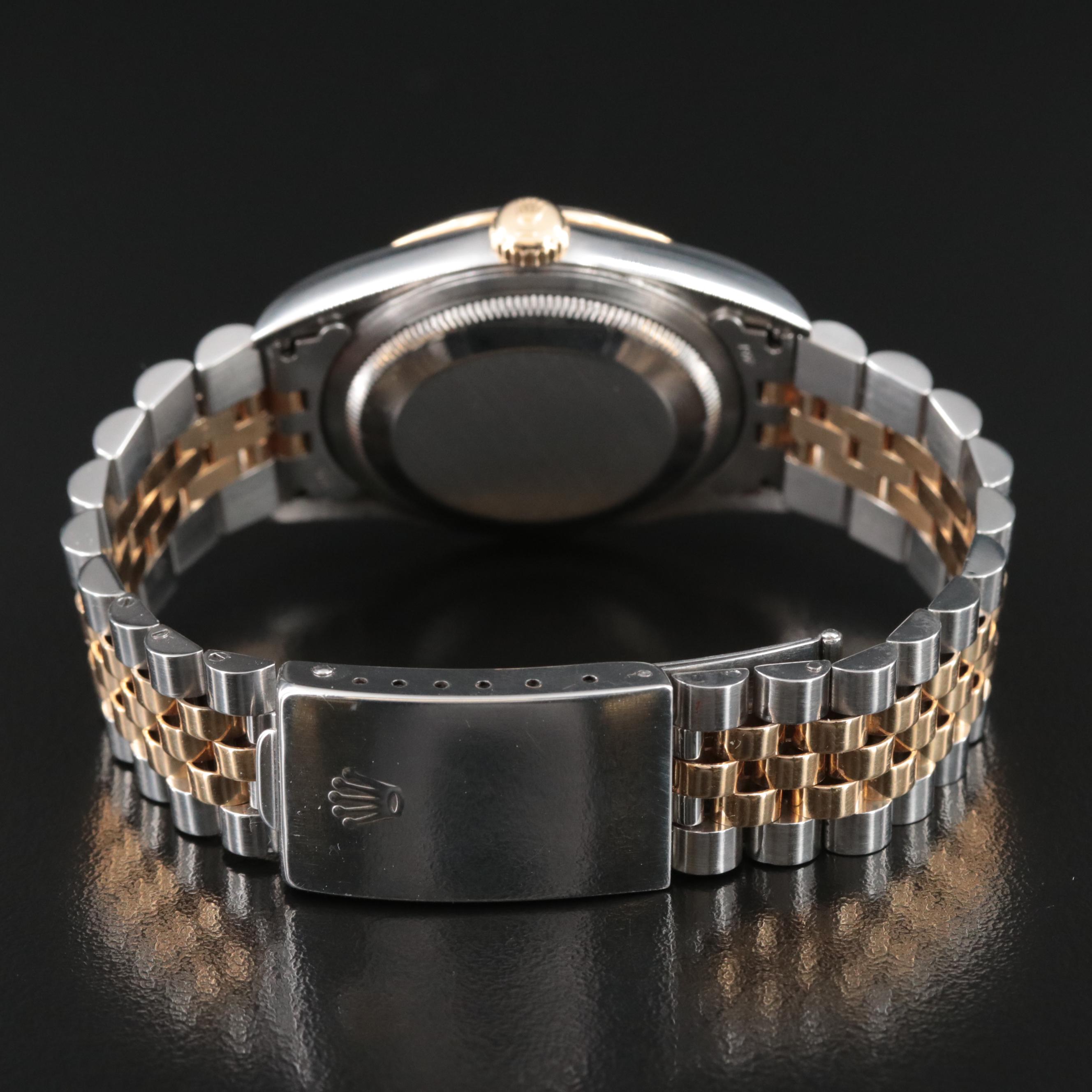 1993 Rolex Datejust Custom Diamond Dial Watch