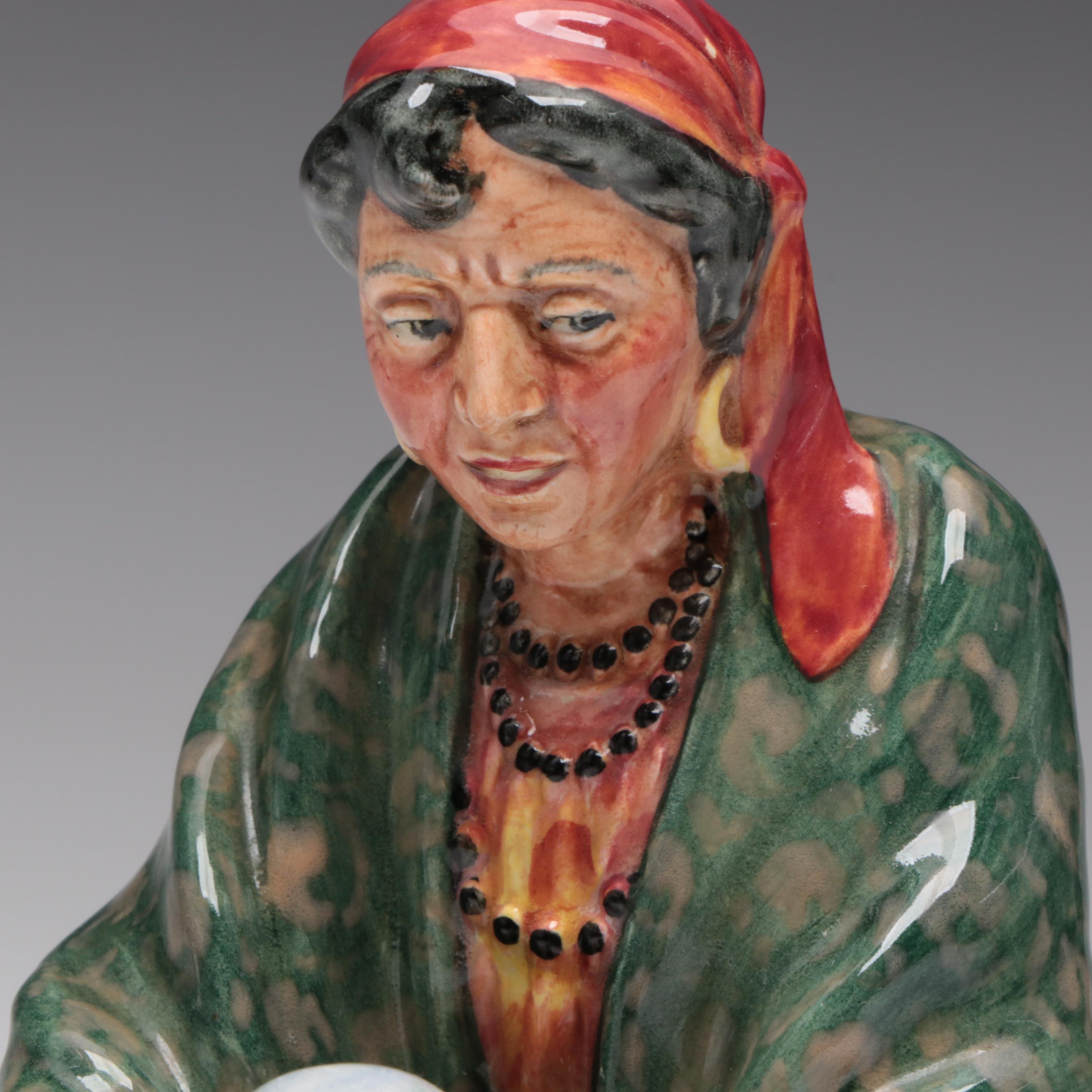 Royal Doulton "Fortune Teller" Ceramic Figurine