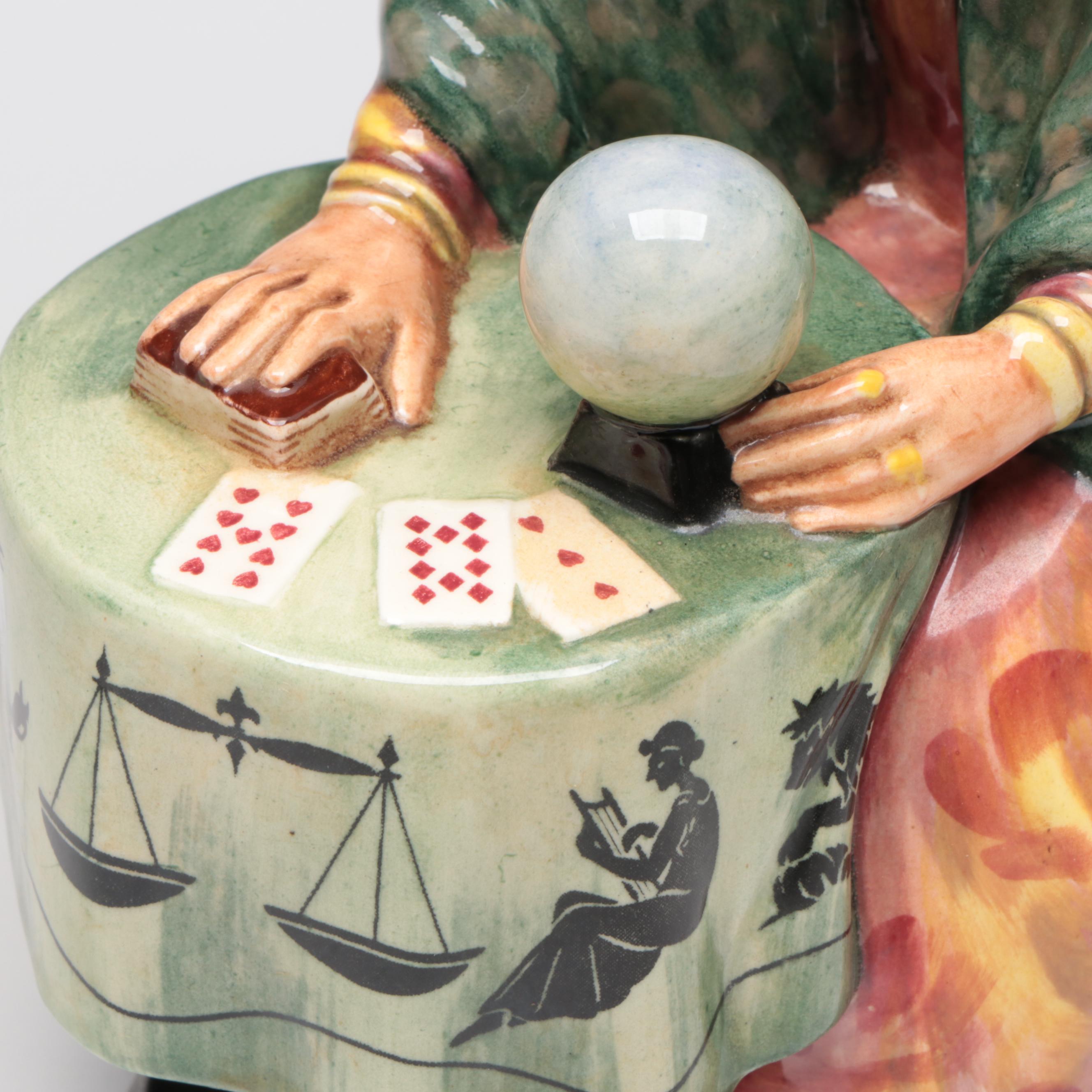 Royal Doulton "Fortune Teller" Ceramic Figurine