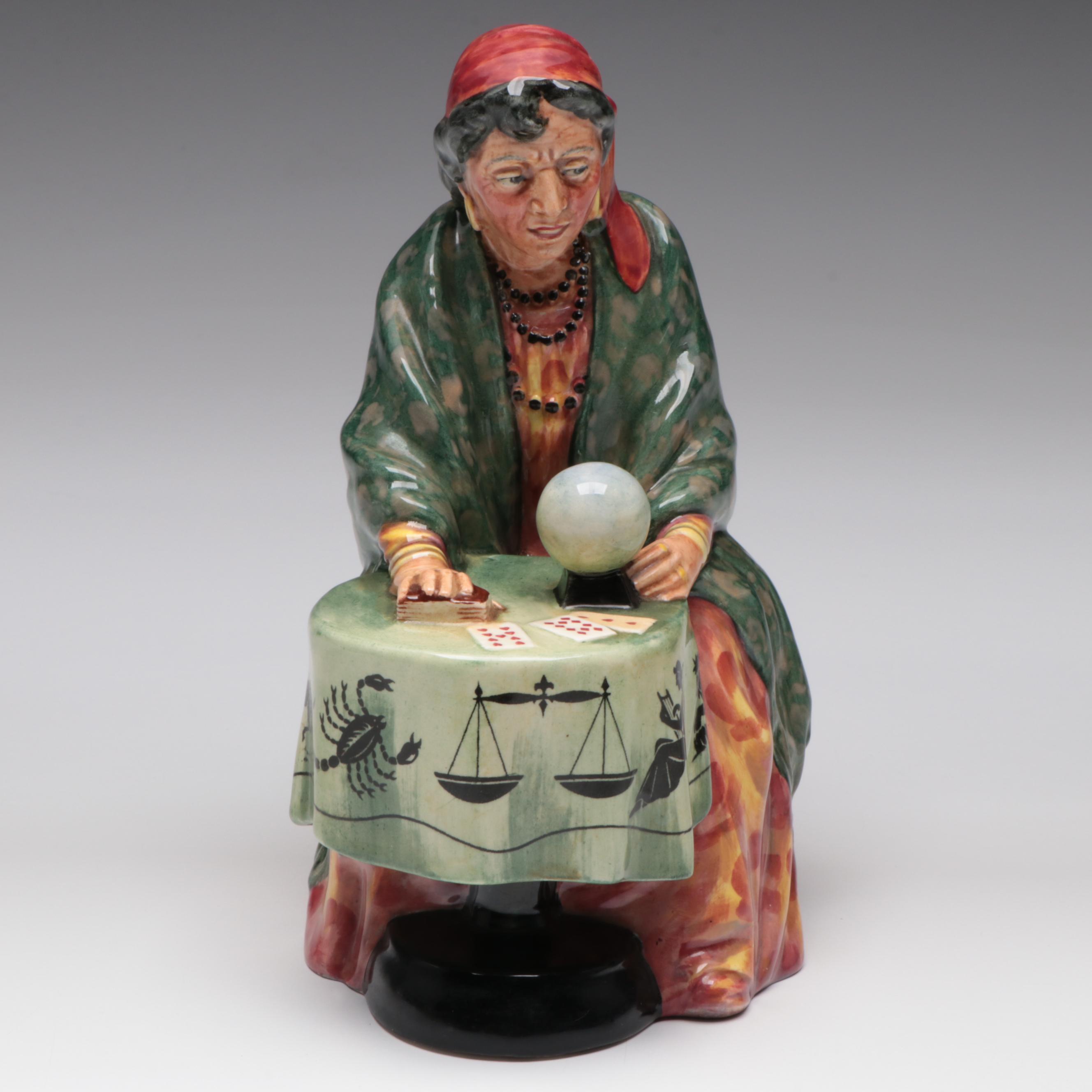 Royal Doulton "Fortune Teller" Ceramic Figurine