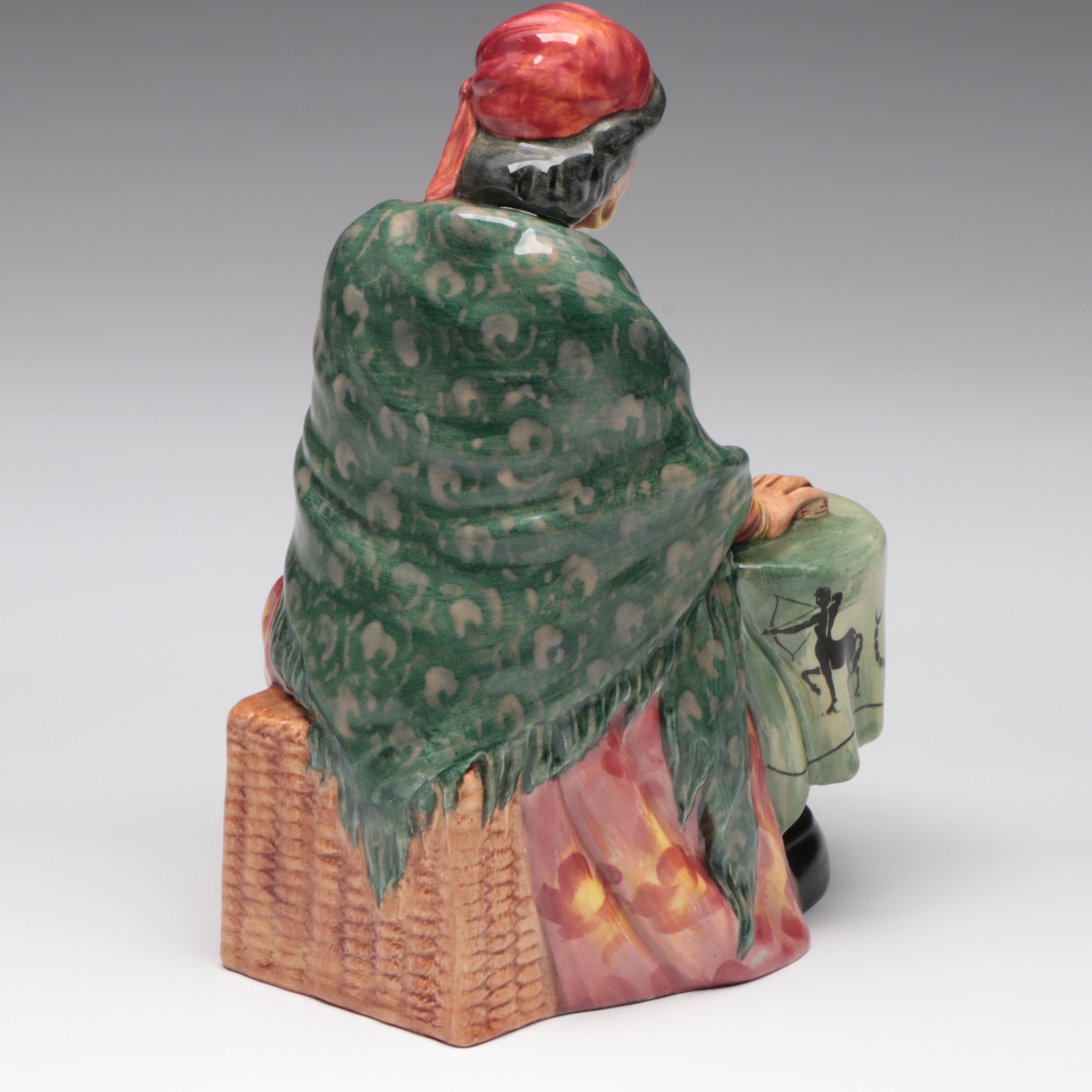 Royal Doulton "Fortune Teller" Ceramic Figurine
