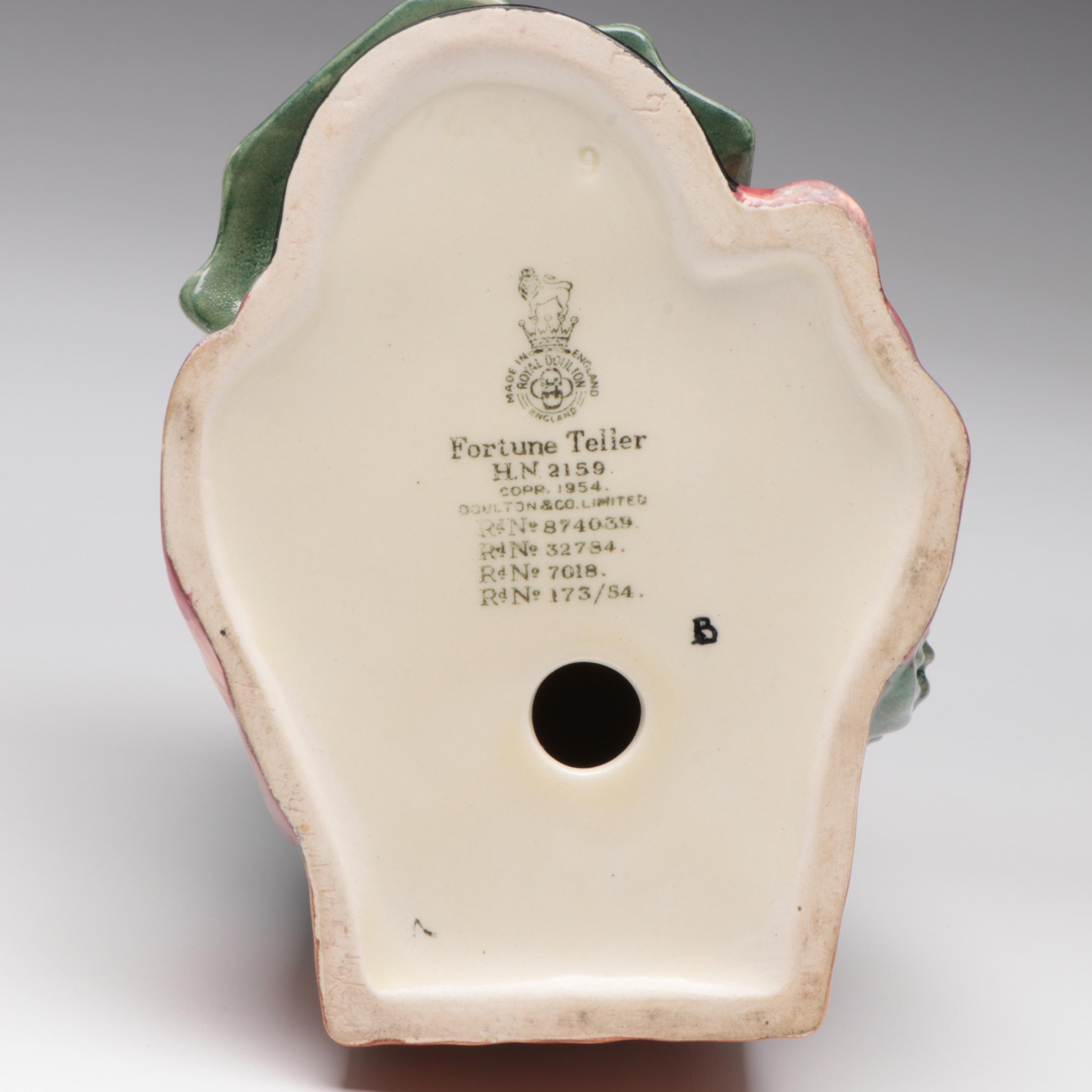 Royal Doulton "Fortune Teller" Ceramic Figurine