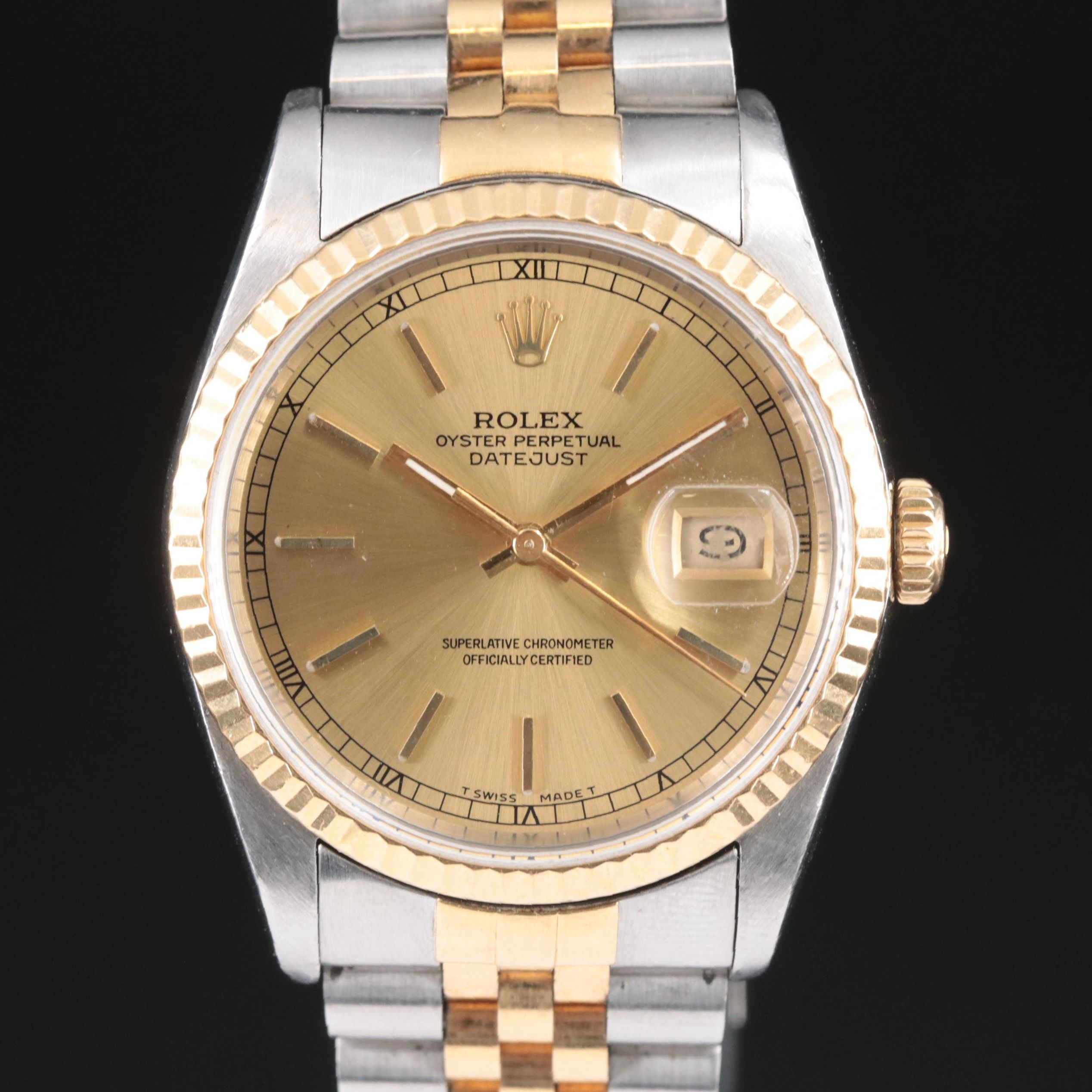 1987 Rolex Oyster Perpetual Datejust Watch