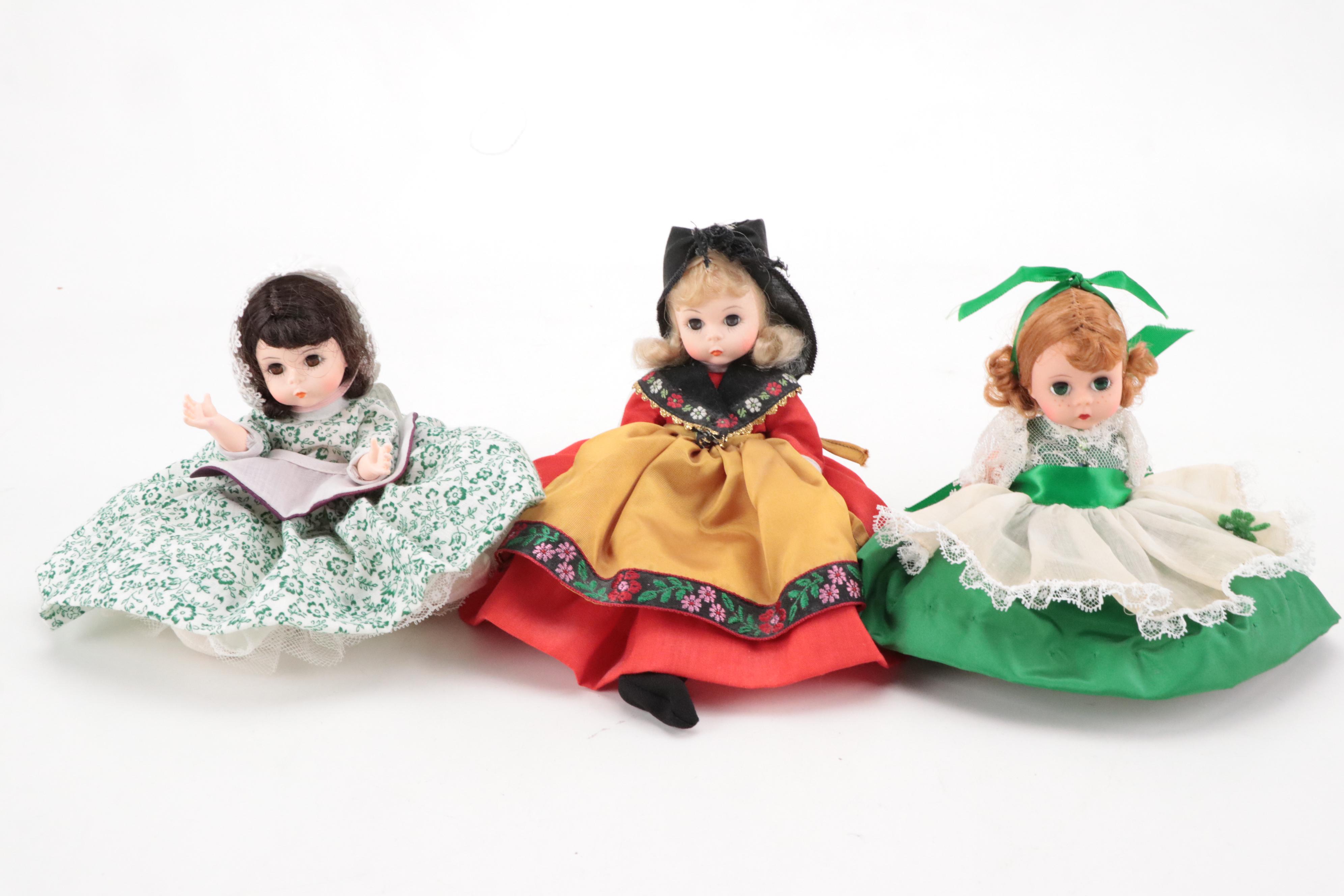 Madame Alexander "Sweden," "Yugoslavia," and More International Collection Dolls
