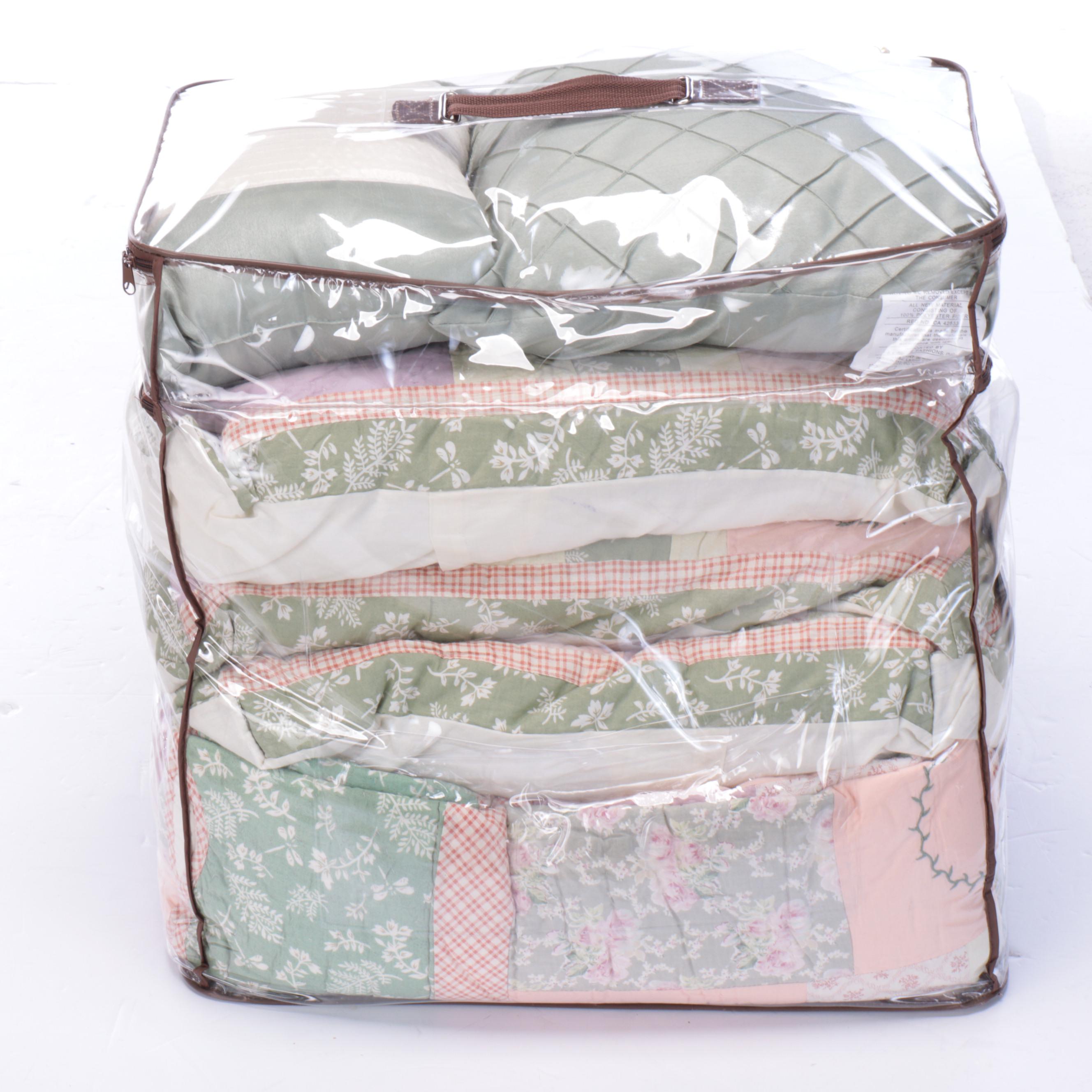 Home Classics Queen 20-Piece Bedding Set & Seven-Piece Comforter Set