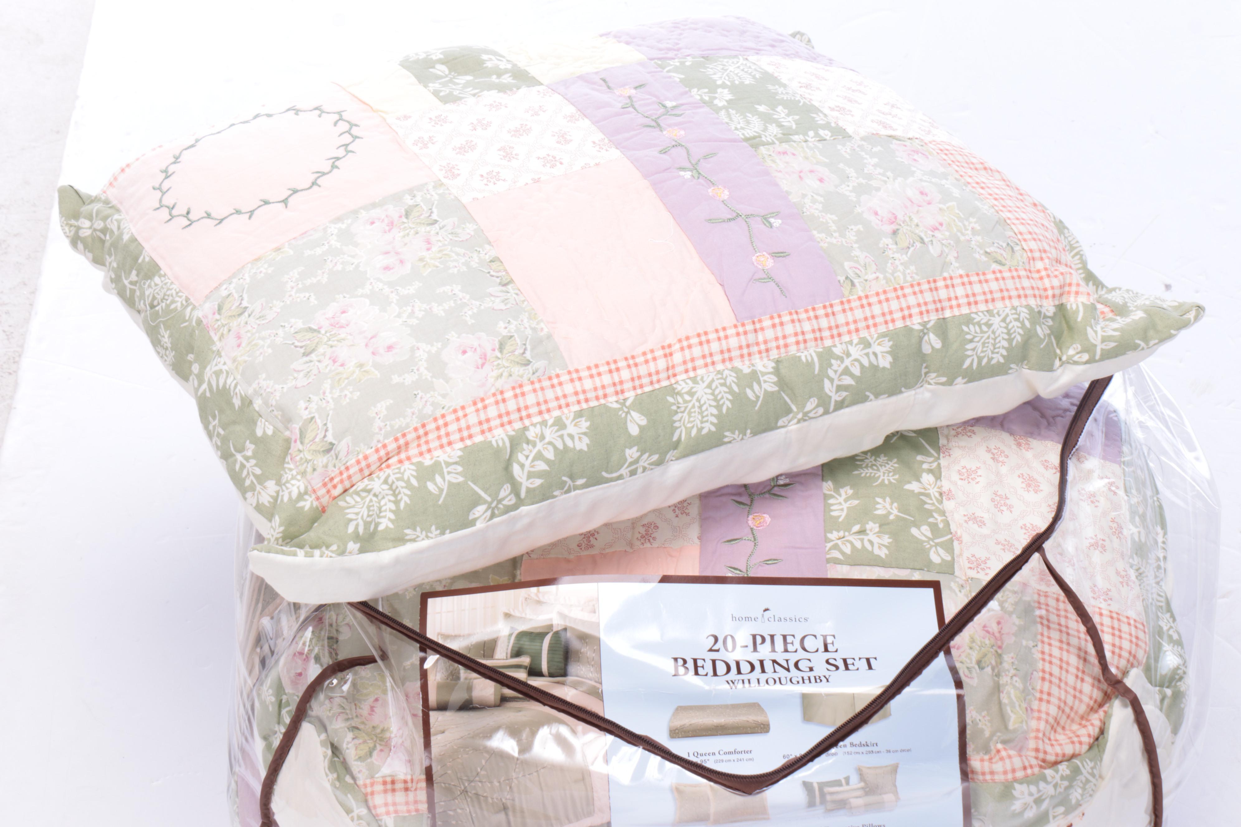 Home Classics Queen 20-Piece Bedding Set & Seven-Piece Comforter Set