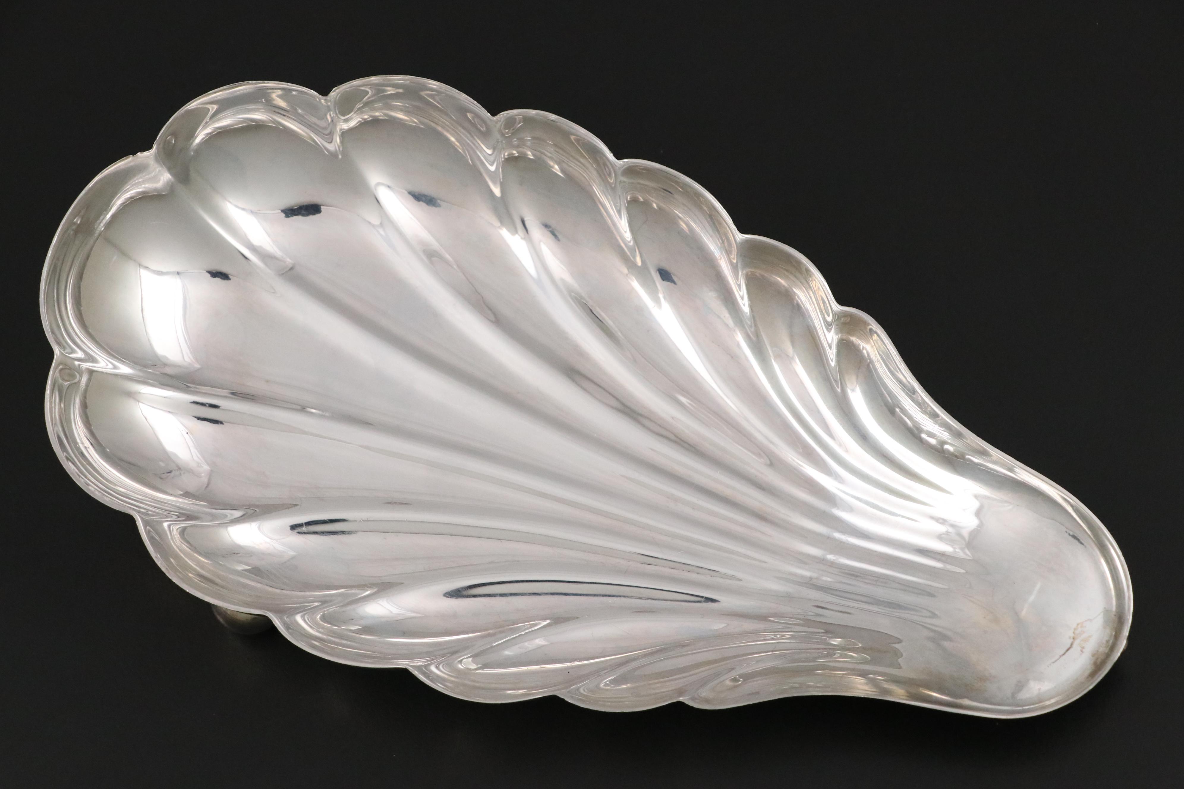 Alpaca Silver Hors D'Oeuvre Forks with Abalone Inlays and More