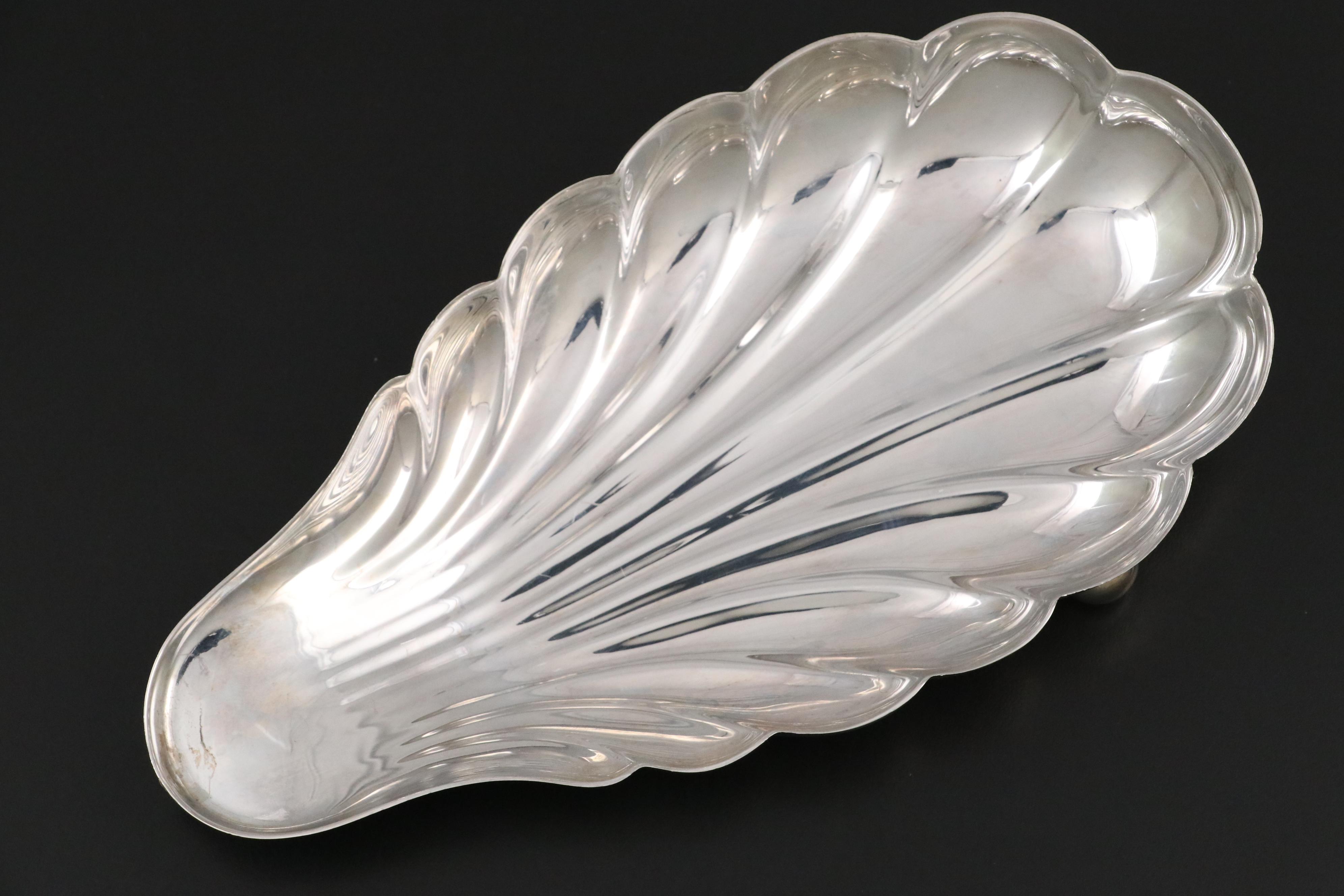 Alpaca Silver Hors D'Oeuvre Forks with Abalone Inlays and More