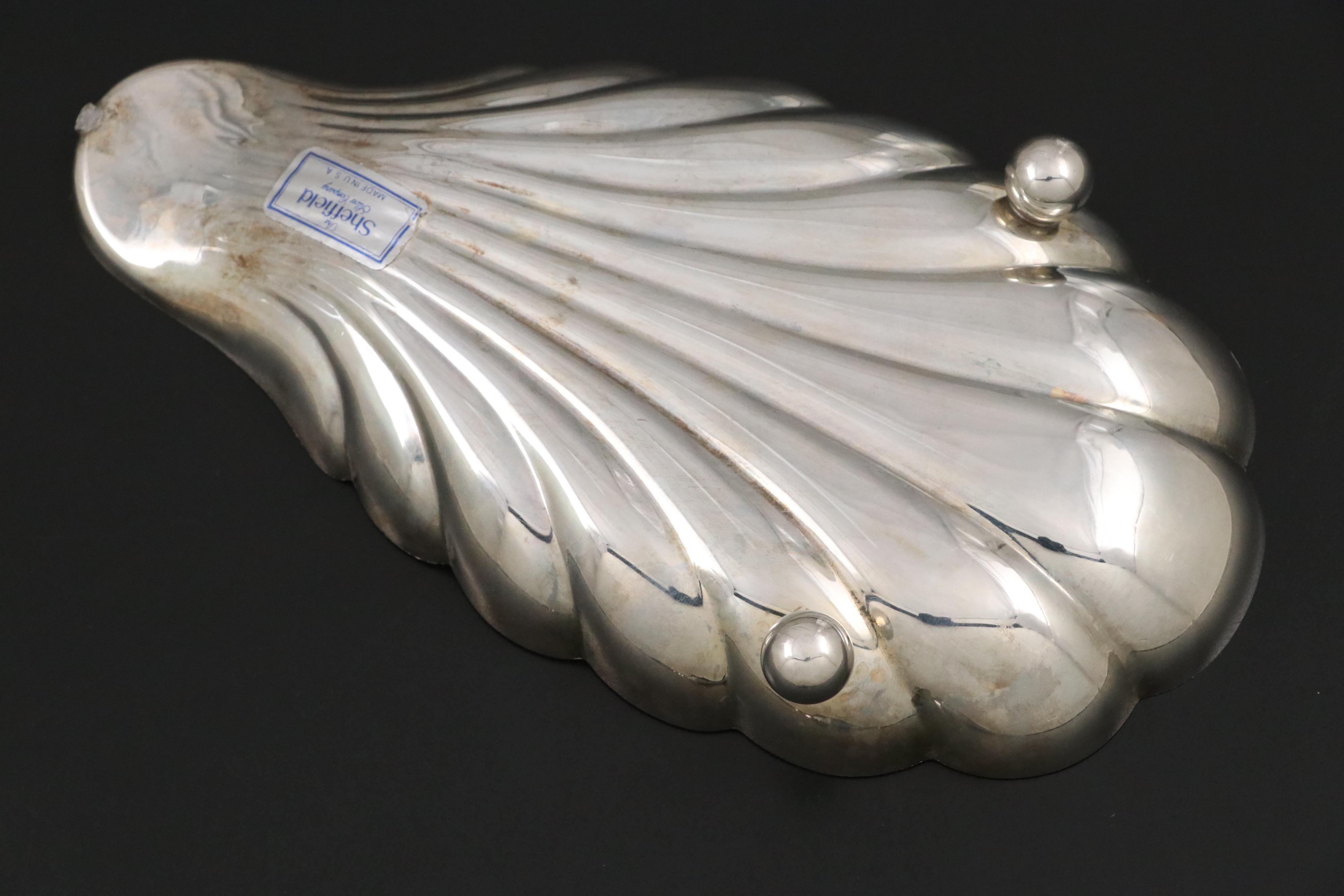 Alpaca Silver Hors D'Oeuvre Forks with Abalone Inlays and More