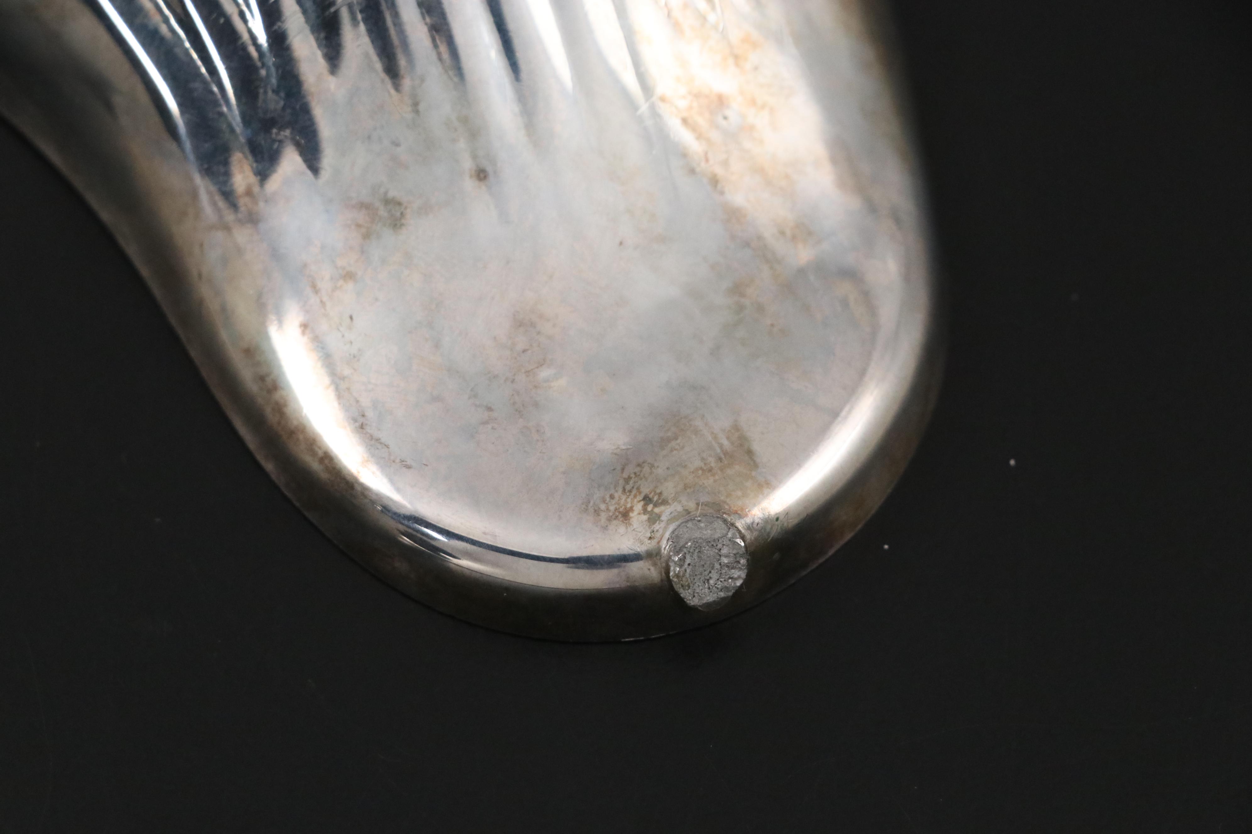 Alpaca Silver Hors D'Oeuvre Forks with Abalone Inlays and More