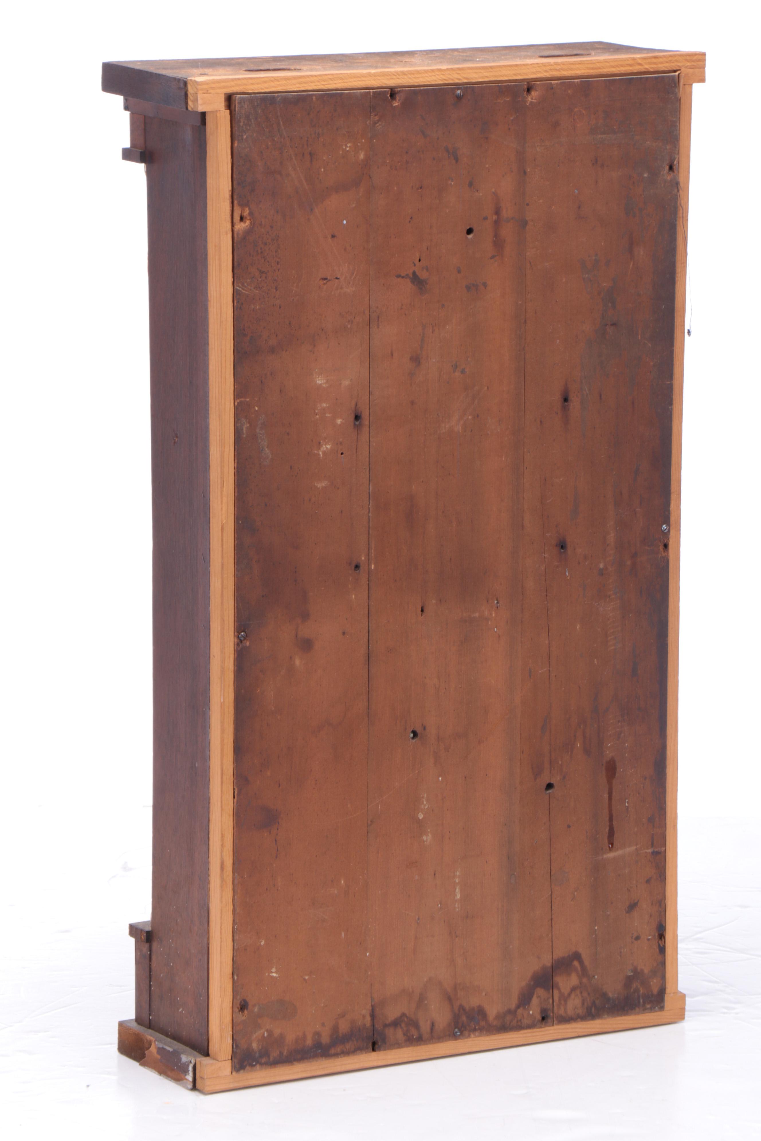 Seth Thomas Reverse Painted Nautical Walnut 8-Day Clock, Mid to Late 19th C.