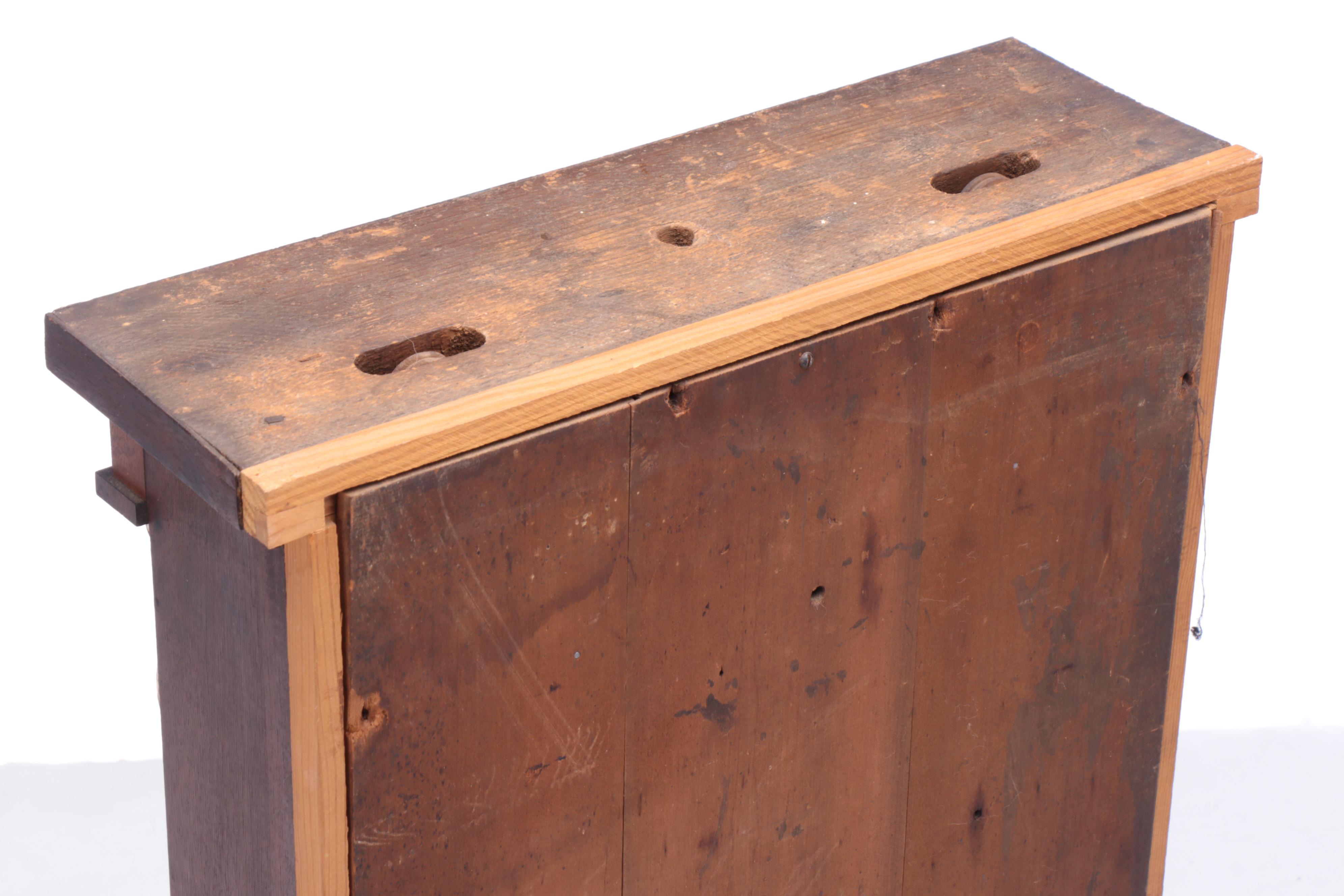 Seth Thomas Reverse Painted Nautical Walnut 8-Day Clock, Mid to Late 19th C.