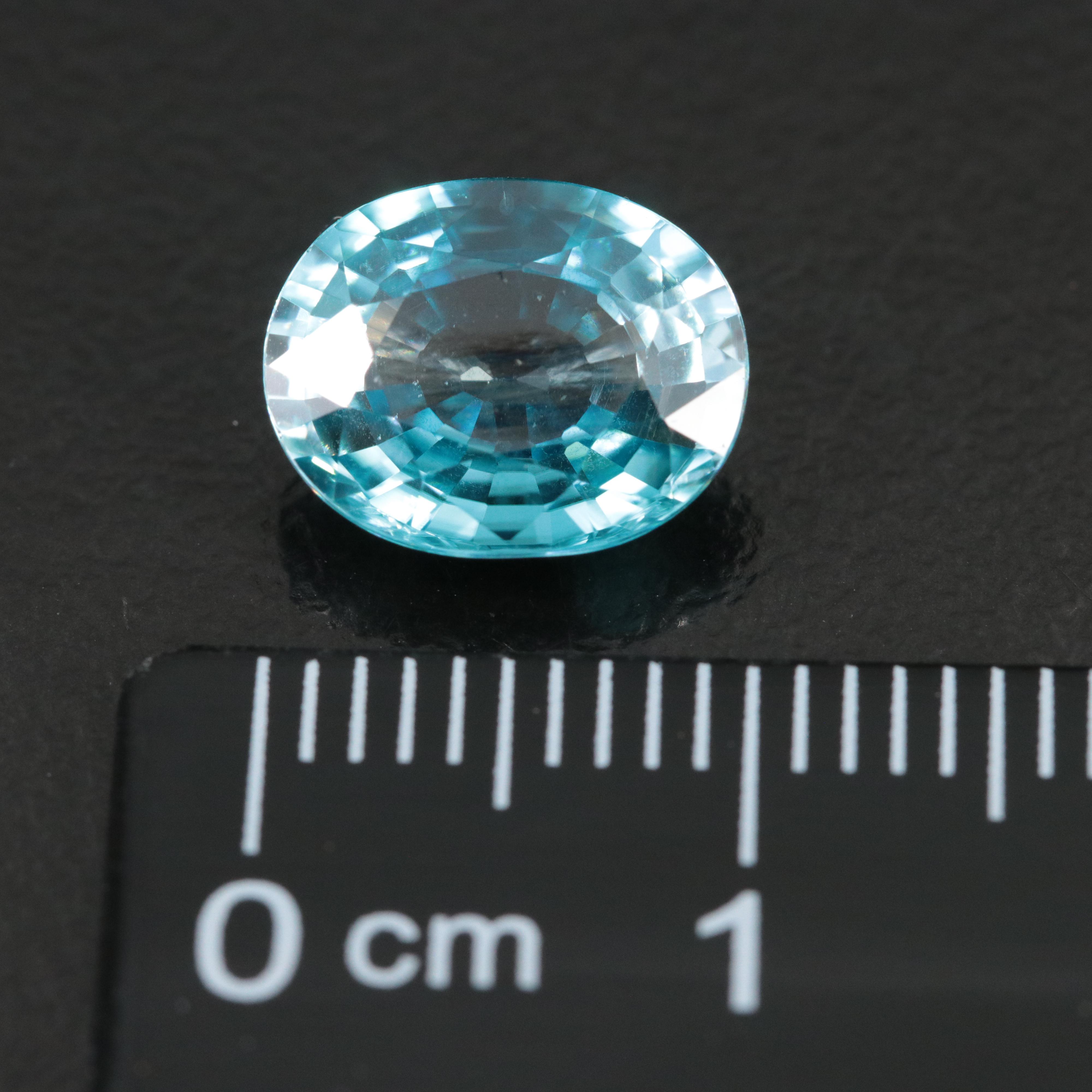 Loose 3.66 CT Zircon