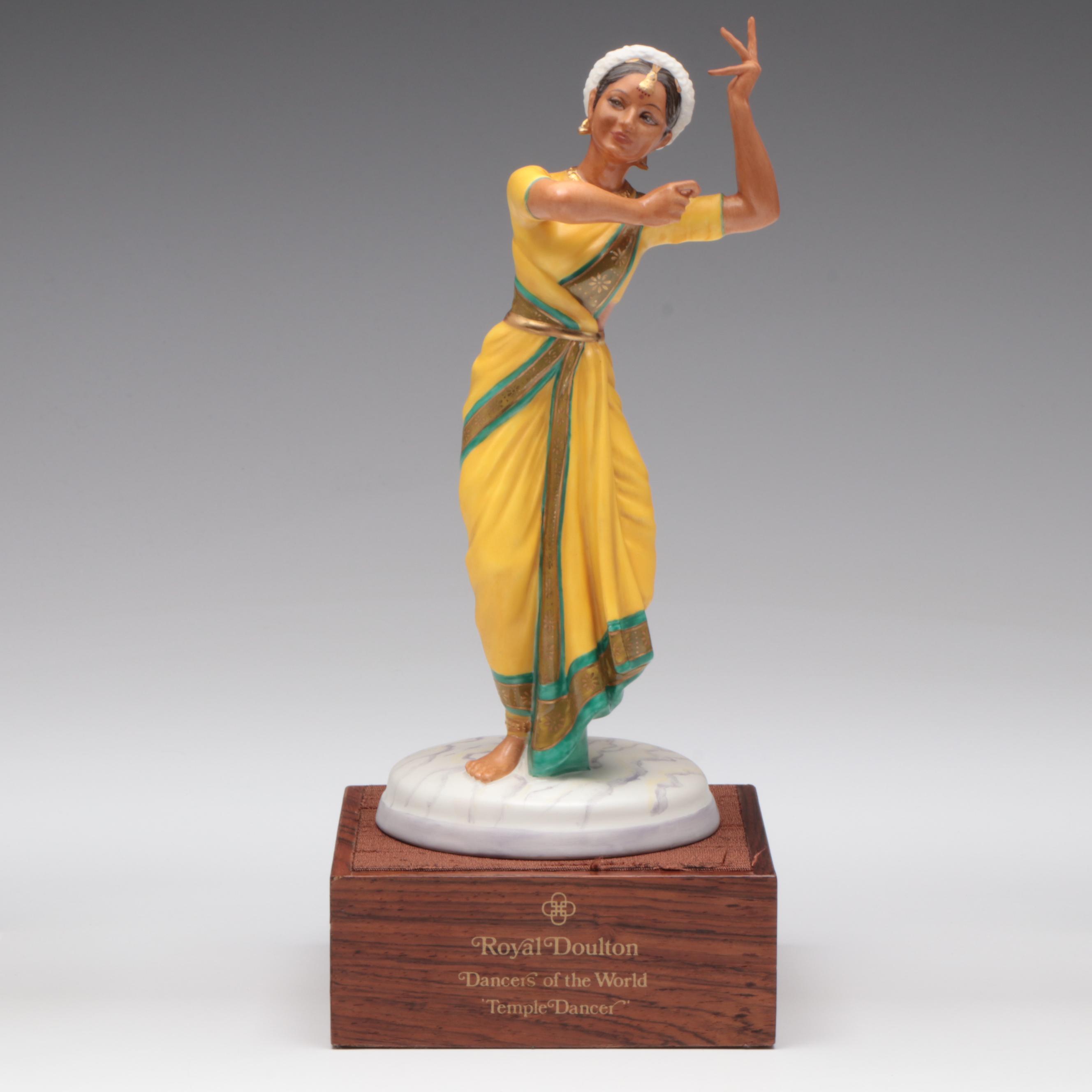 Royal Doulton "Indian Temple Dancer" Limited Edition Bone China Figurine