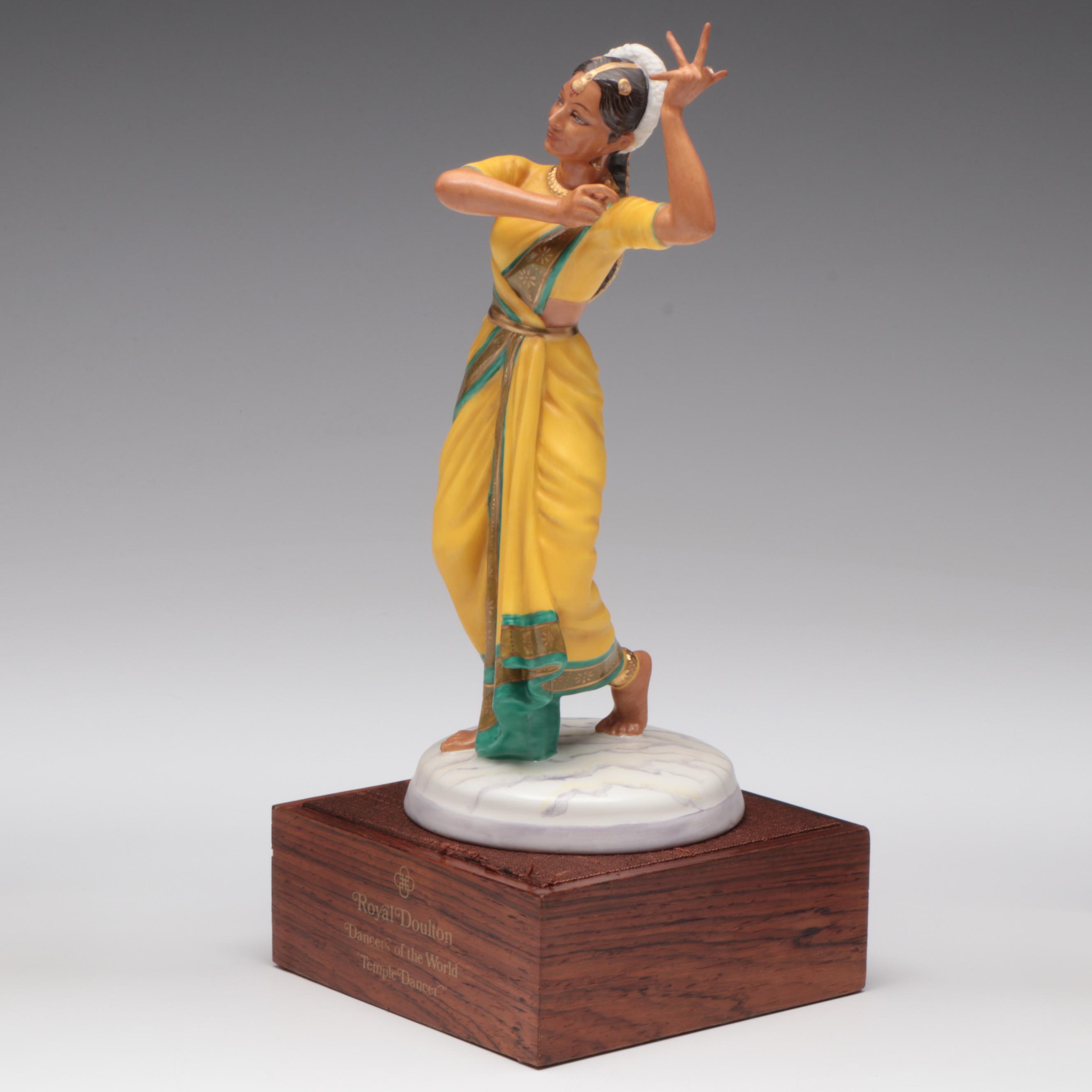 Royal Doulton "Indian Temple Dancer" Limited Edition Bone China Figurine