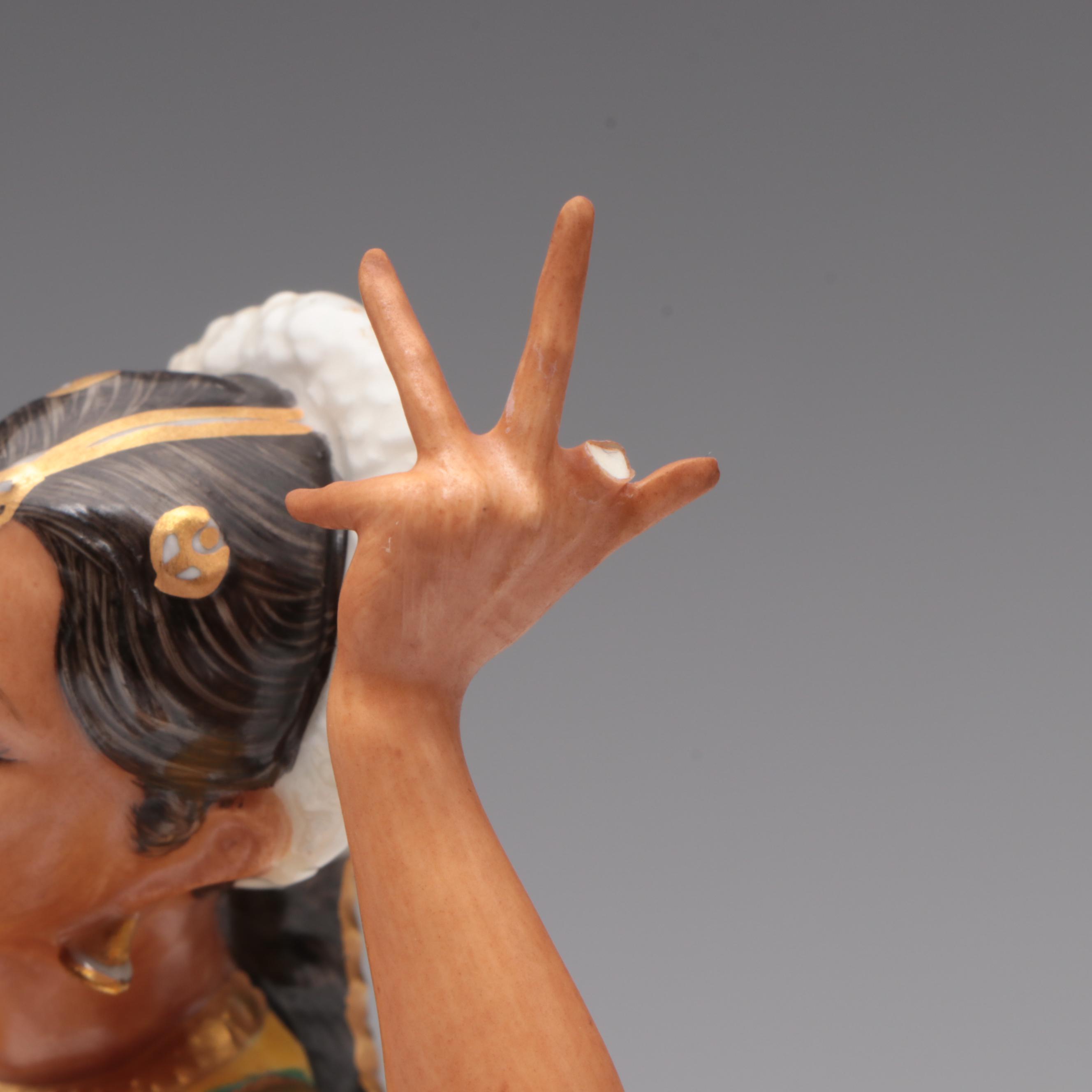 Royal Doulton "Indian Temple Dancer" Limited Edition Bone China Figurine